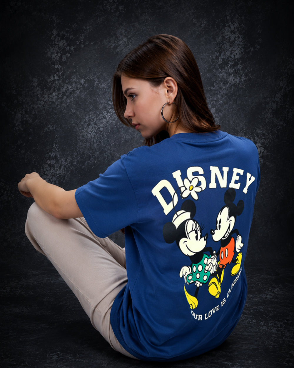 Unisex "Sequence" Premium Oversized T-Shirt – Blue