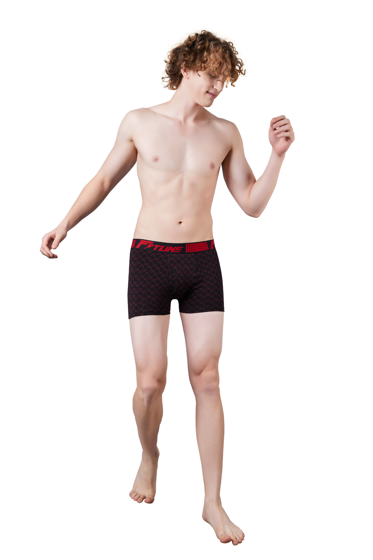 Shera Fitline Elastane super soft & breathable Printed Trunks