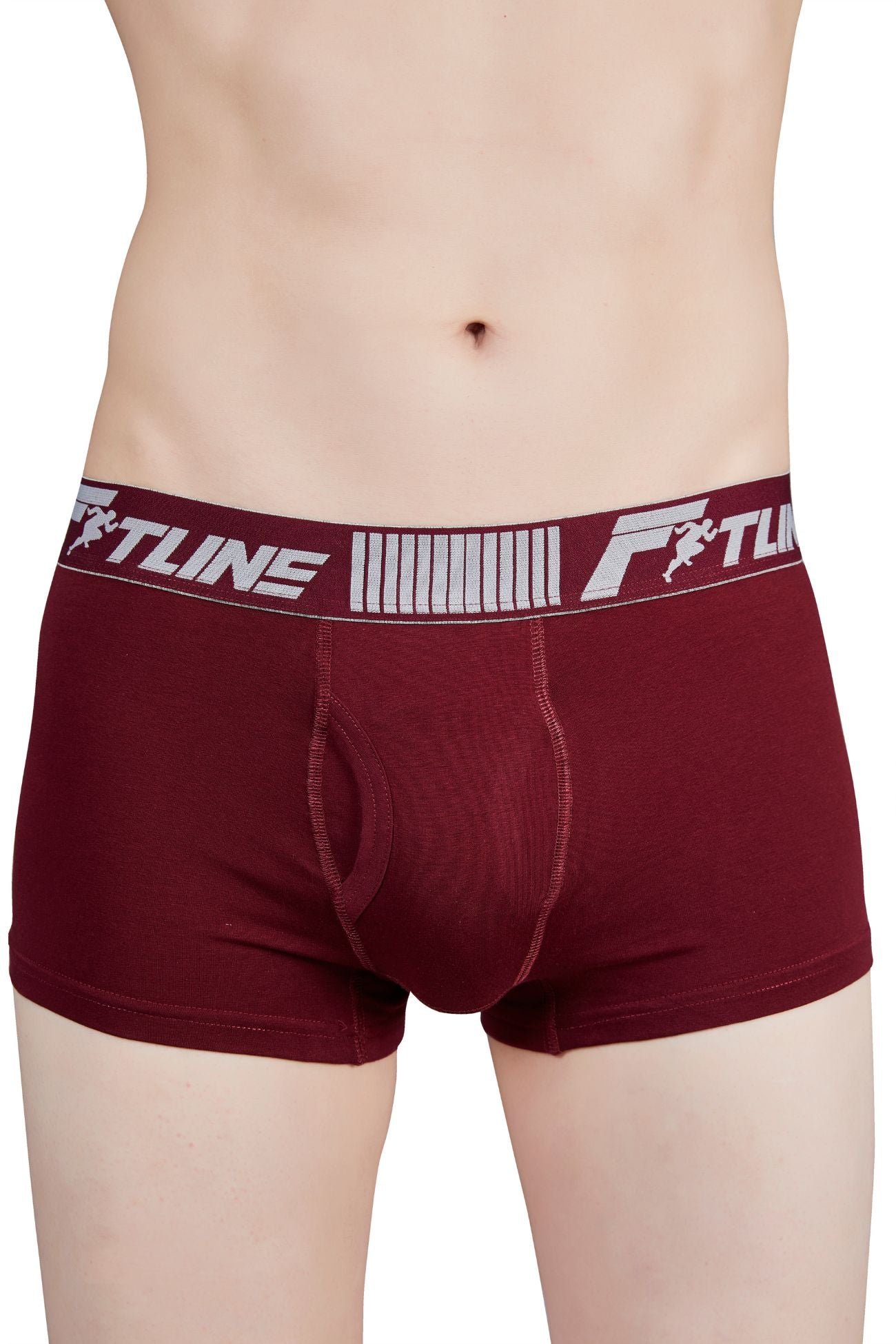Shera Men's Cotton Lycra Trunks with Airflow Fabric, FitCraft Sizing