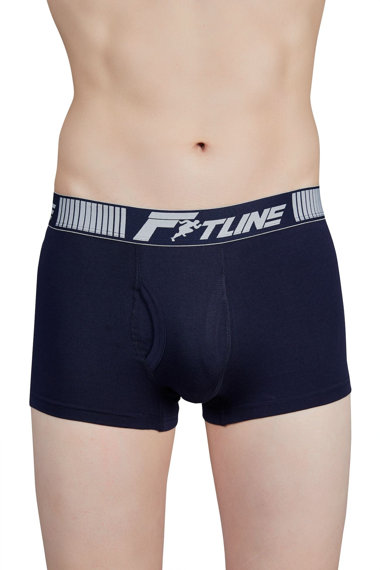 Shera Men's Cotton Lycra Trunks with Airflow Fabric, FitCraft Sizing