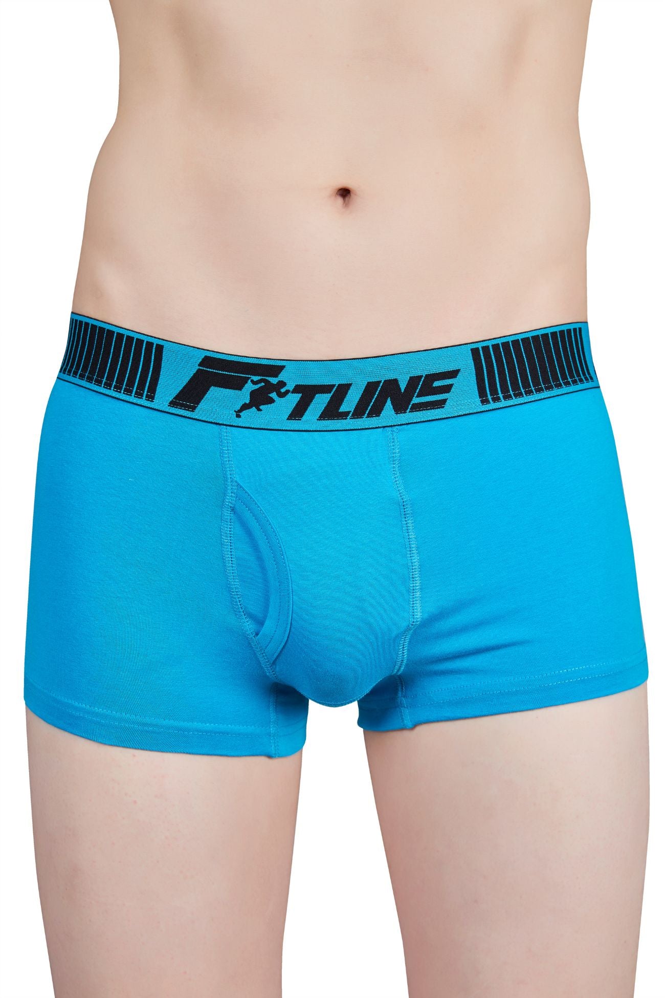 Shera Men's Cotton Lycra Trunks with Airflow Fabric, FitCraft Sizing
