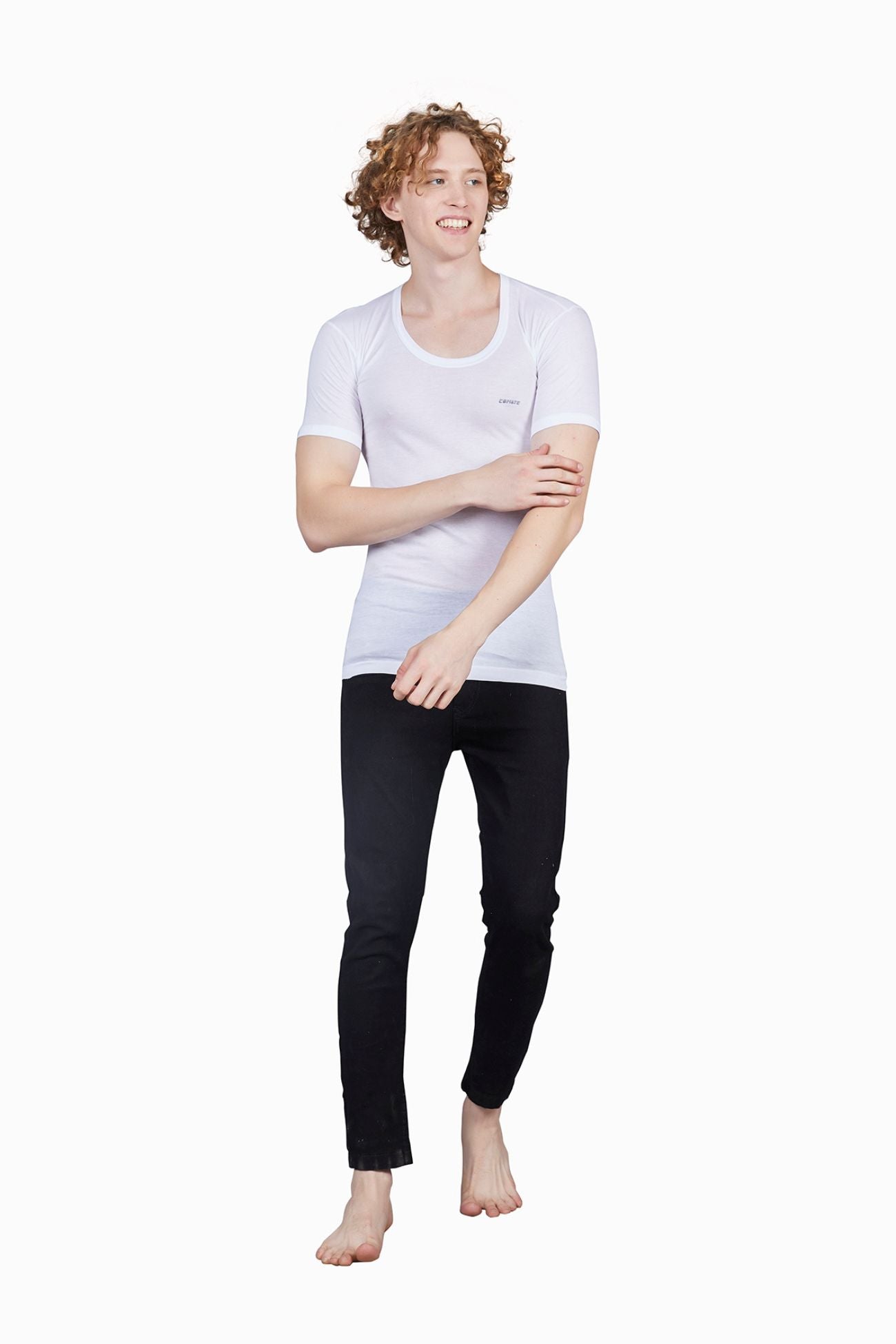Shera Men's Cotton Half Sleeve Vest - Airflow Fabric, Lightweight and Comfortable
