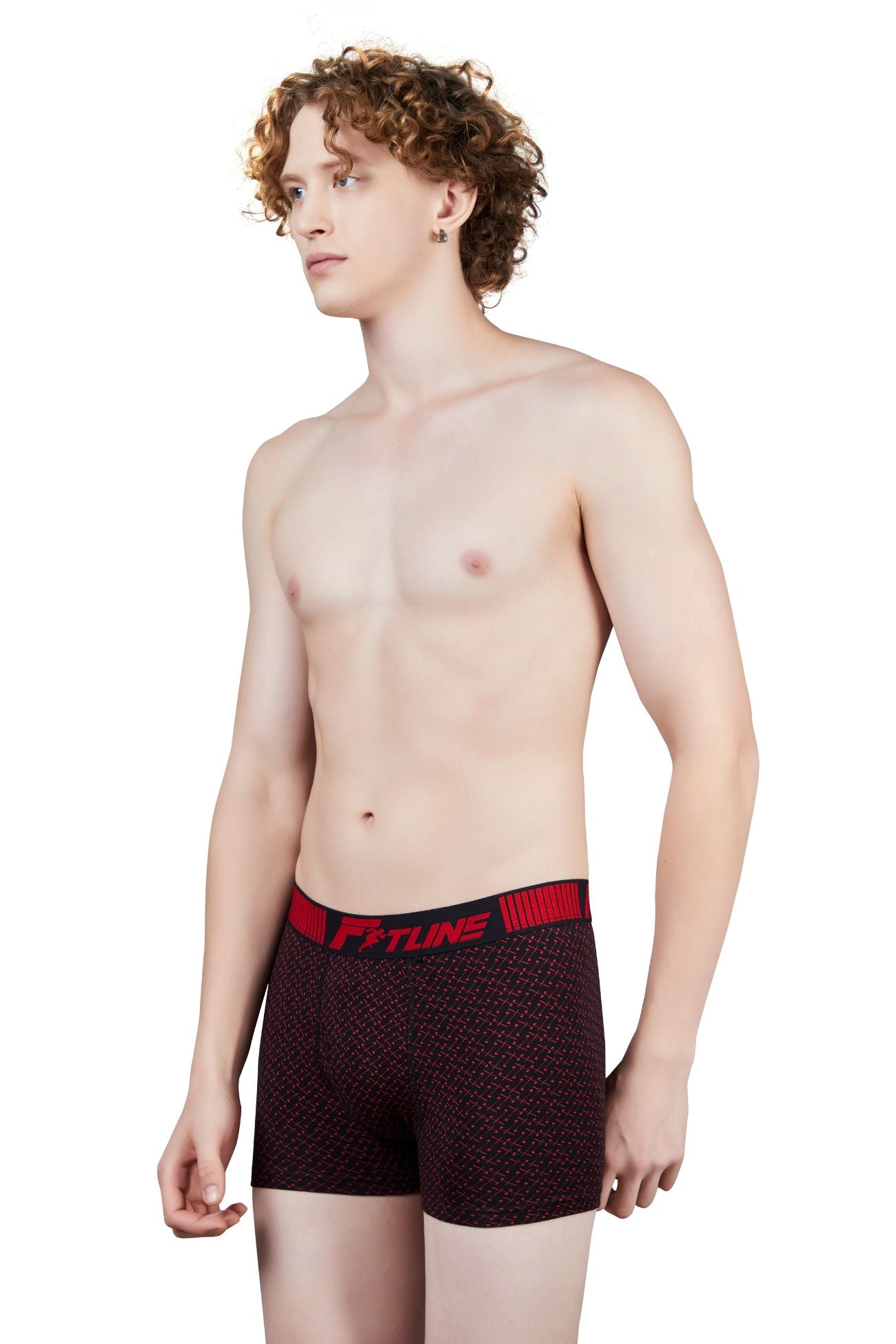 Shera Fitline Elastane super soft & breathable Printed Trunks