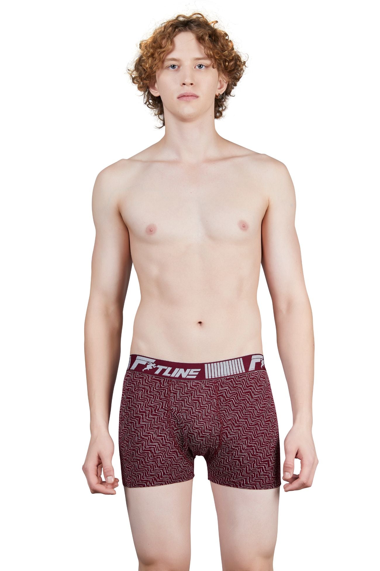 Shera Fitline Elastane super soft & breathable Printed Trunks