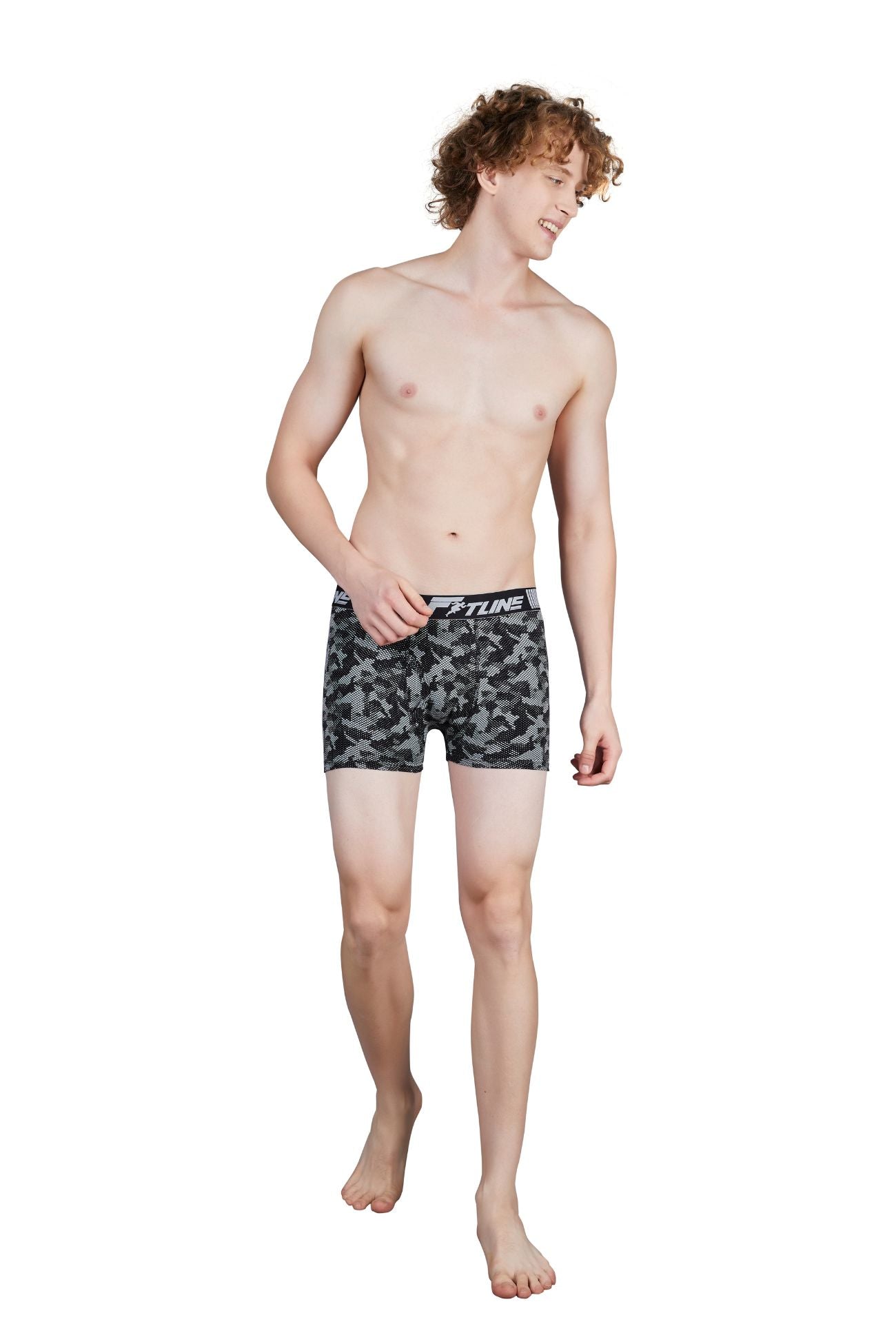 Shera Fitline Elastane super soft & breathable Printed Trunks