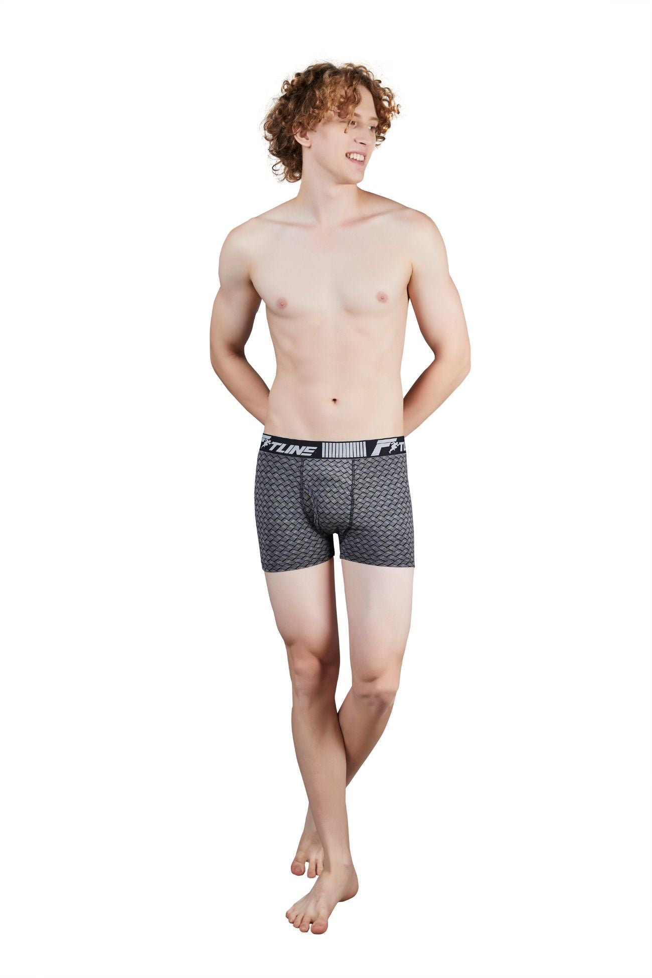 Shera Fitline Elastane super soft & breathable Printed Trunks