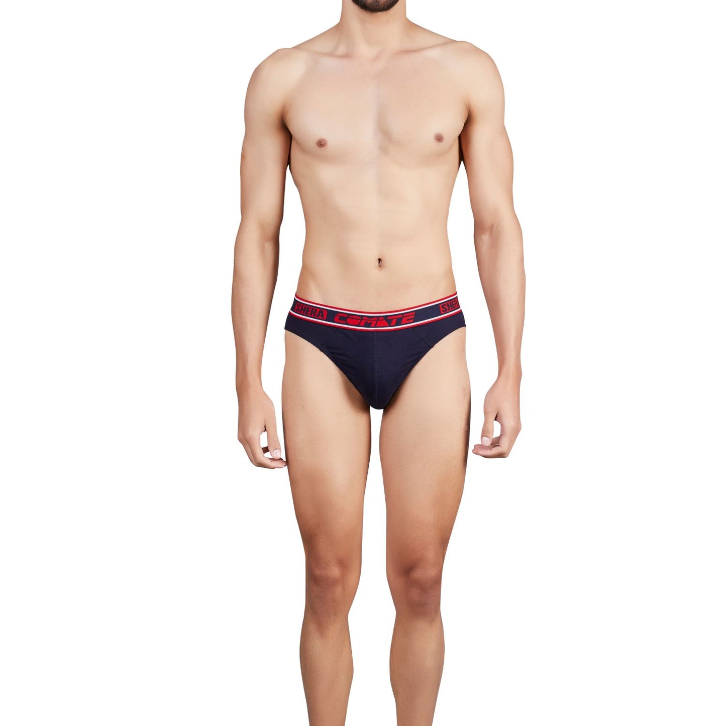 Shera Comate Pure Cotton Super Soft & Breathable Solid Hi Cut Brief