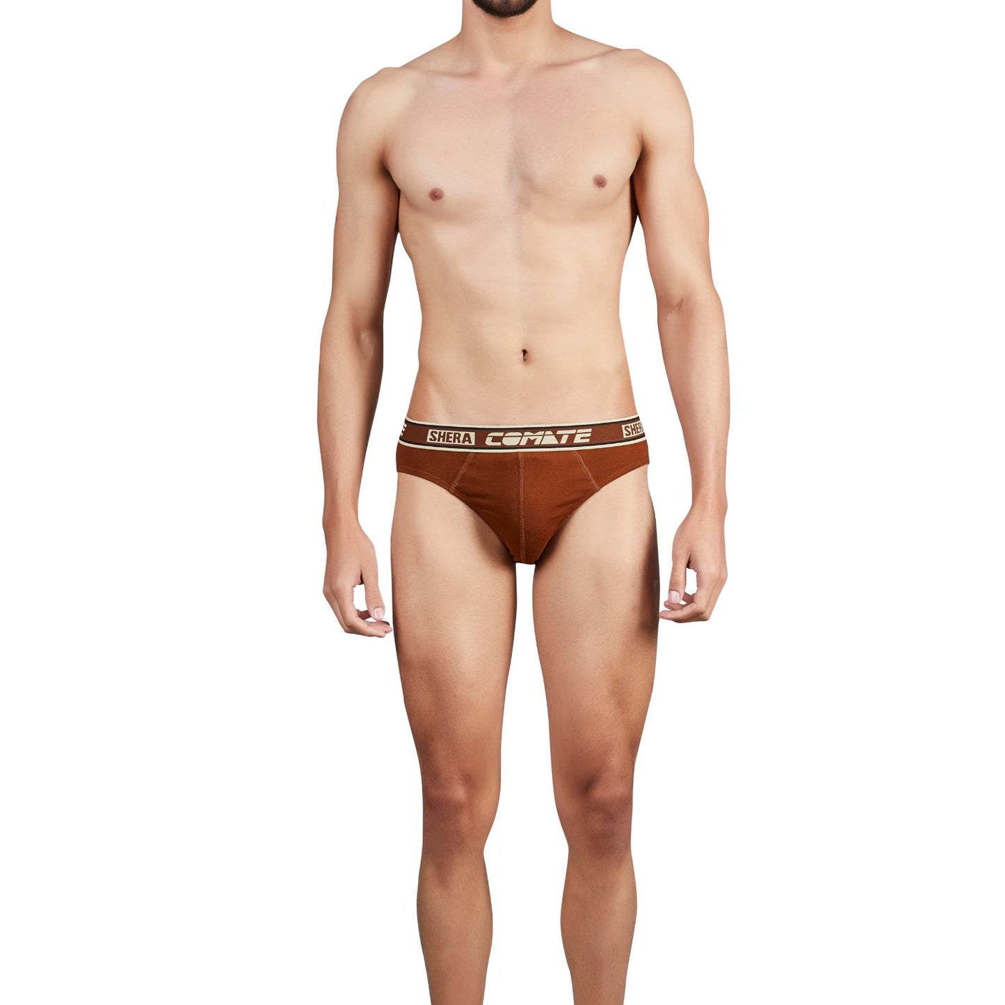 Shera Comate Pure Cotton Super Soft & Breathable Solid Hi Cut Brief