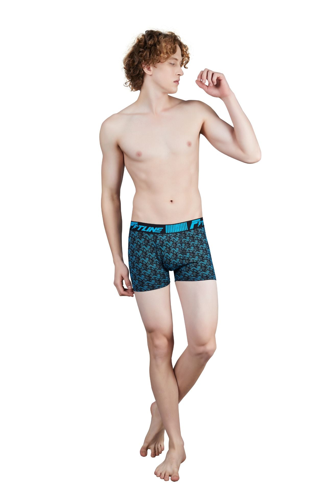 Shera Fitline Elastane super soft & breathable Printed Trunks
