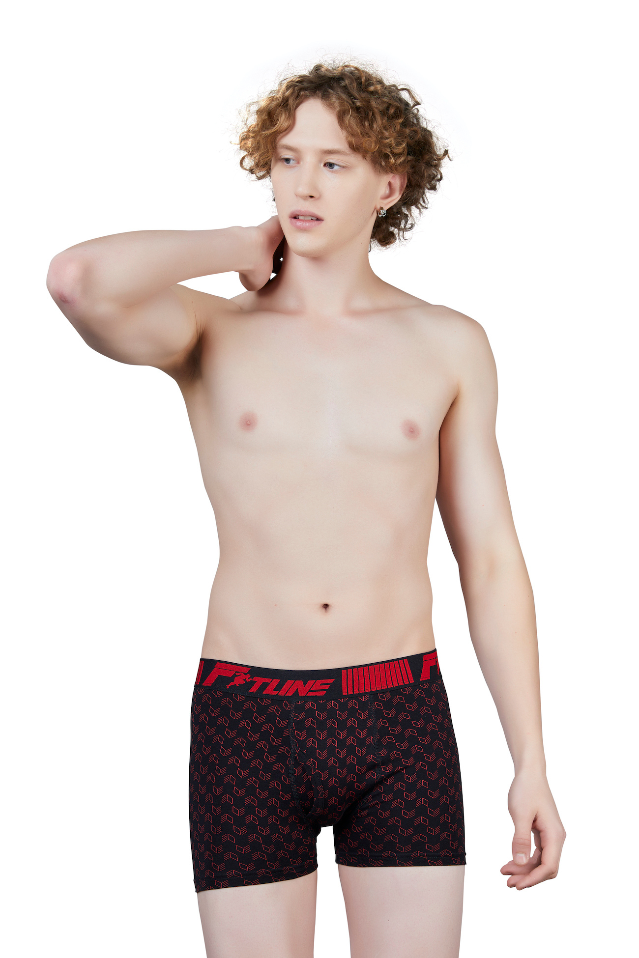 Shera Fitline Elastane super soft & breathable Printed Trunks