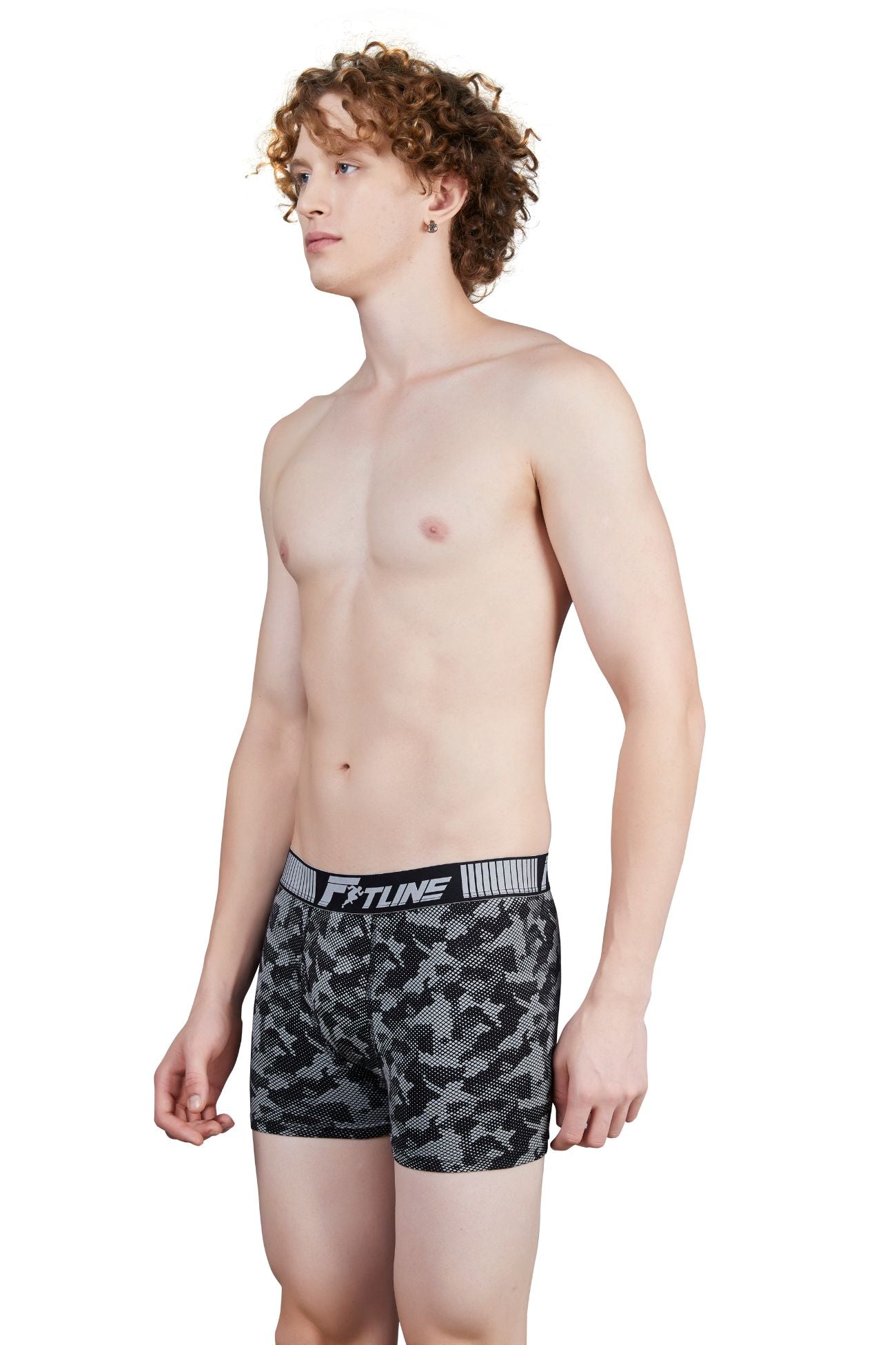 Shera Fitline Elastane super soft & breathable Printed Trunks