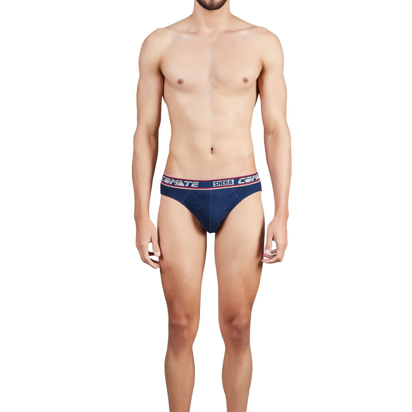 Shera Comate Pure Cotton Super Soft & Breathable Solid Hi Cut Brief