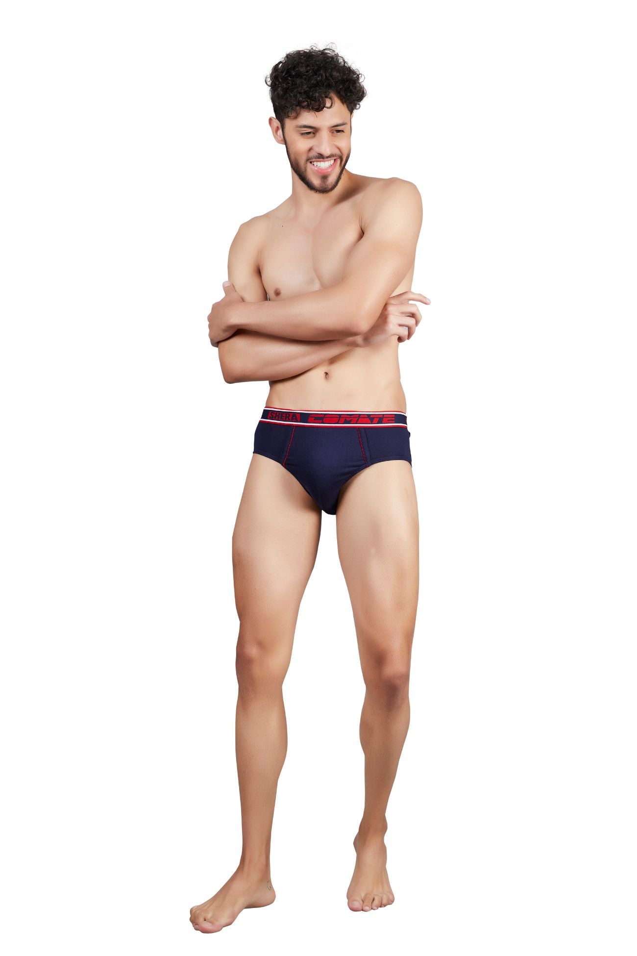 Shera Smart Cut Smart Pure Cotton Super Soft & Breathable Solid Cut Brief - Combo