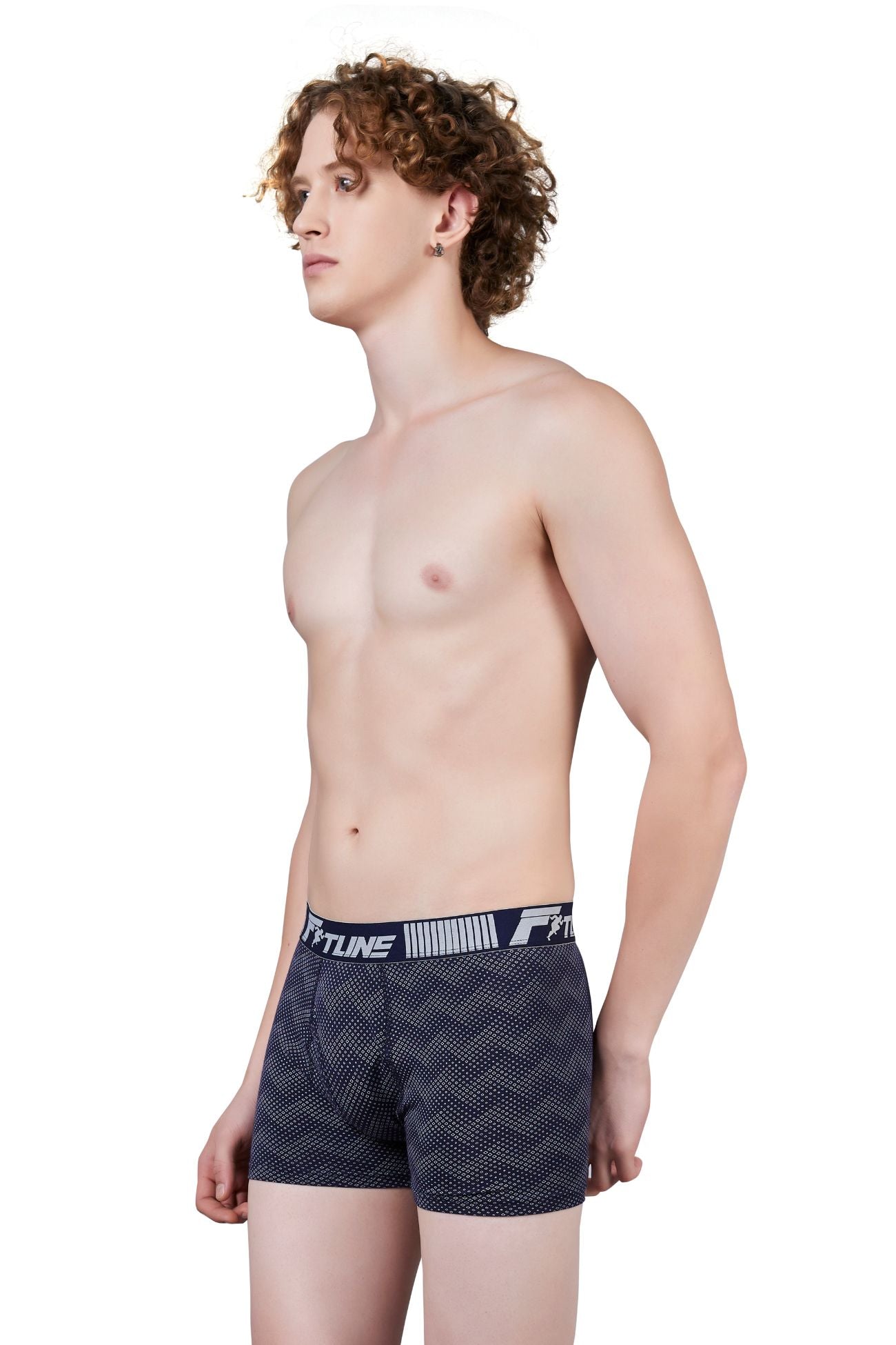 Shera Fitline Elastane super soft & breathable Printed Trunks