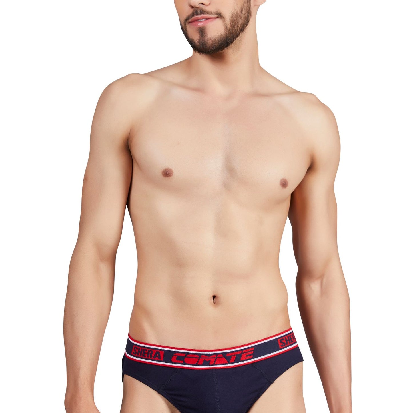 Shera Comate Pure Cotton Super Soft & Breathable Solid Hi Cut Brief