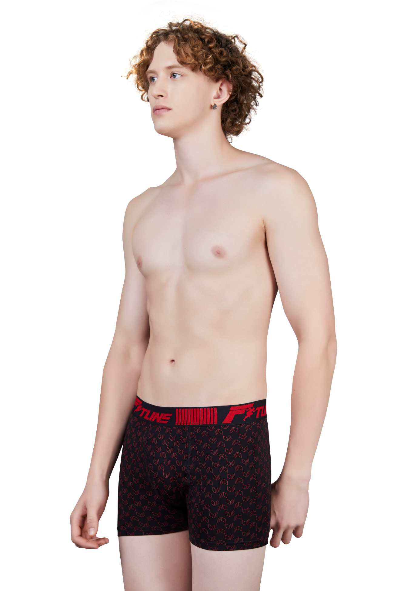 Shera Fitline Elastane super soft & breathable Printed Trunks