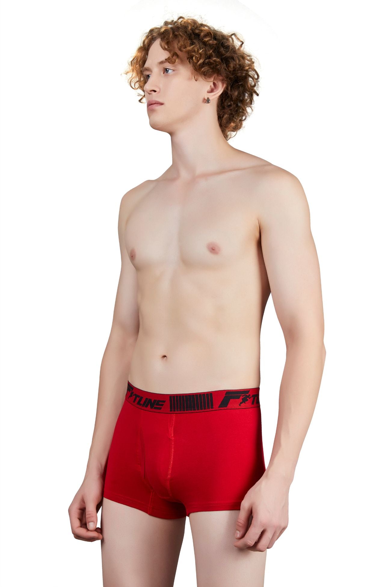 Shera Men's Cotton Lycra Trunks with Airflow Fabric, FitCraft Sizing