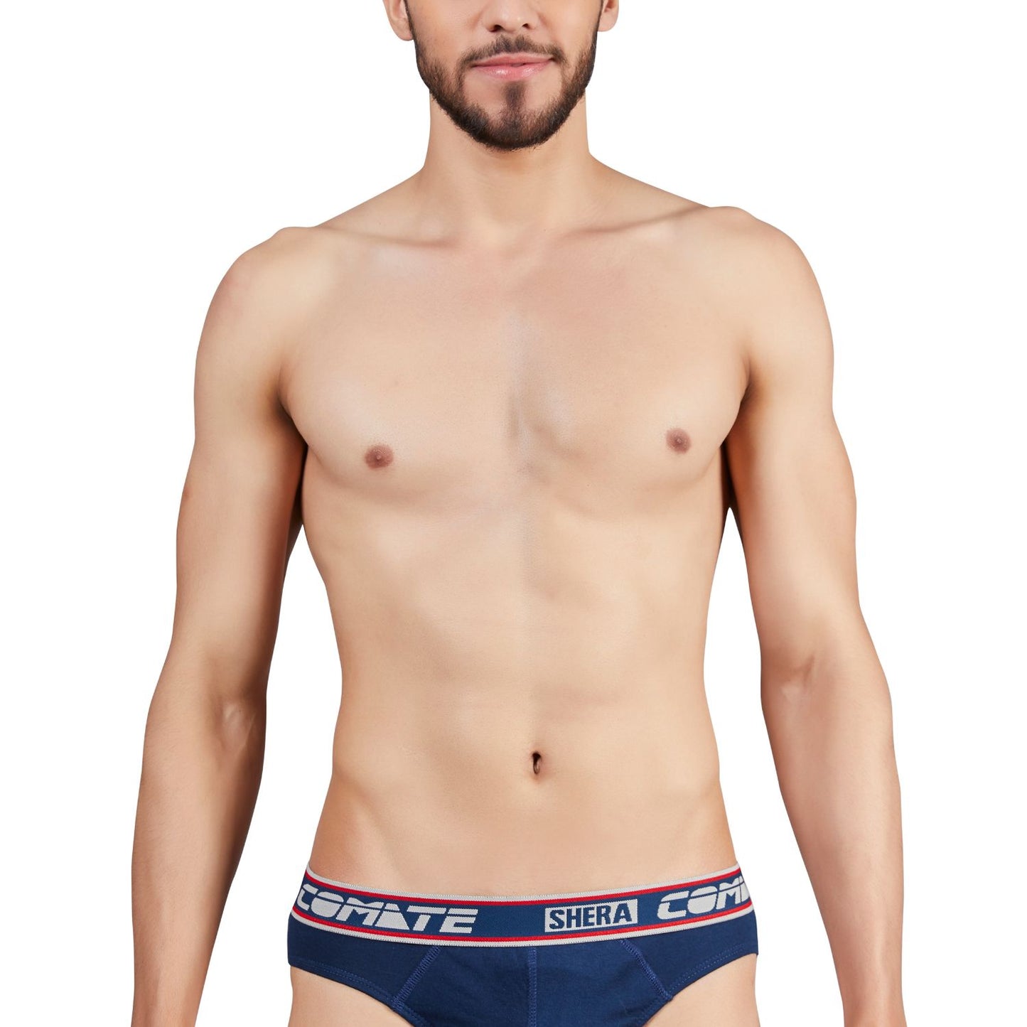 Shera Comate Pure Cotton Super Soft & Breathable Solid Hi Cut Brief