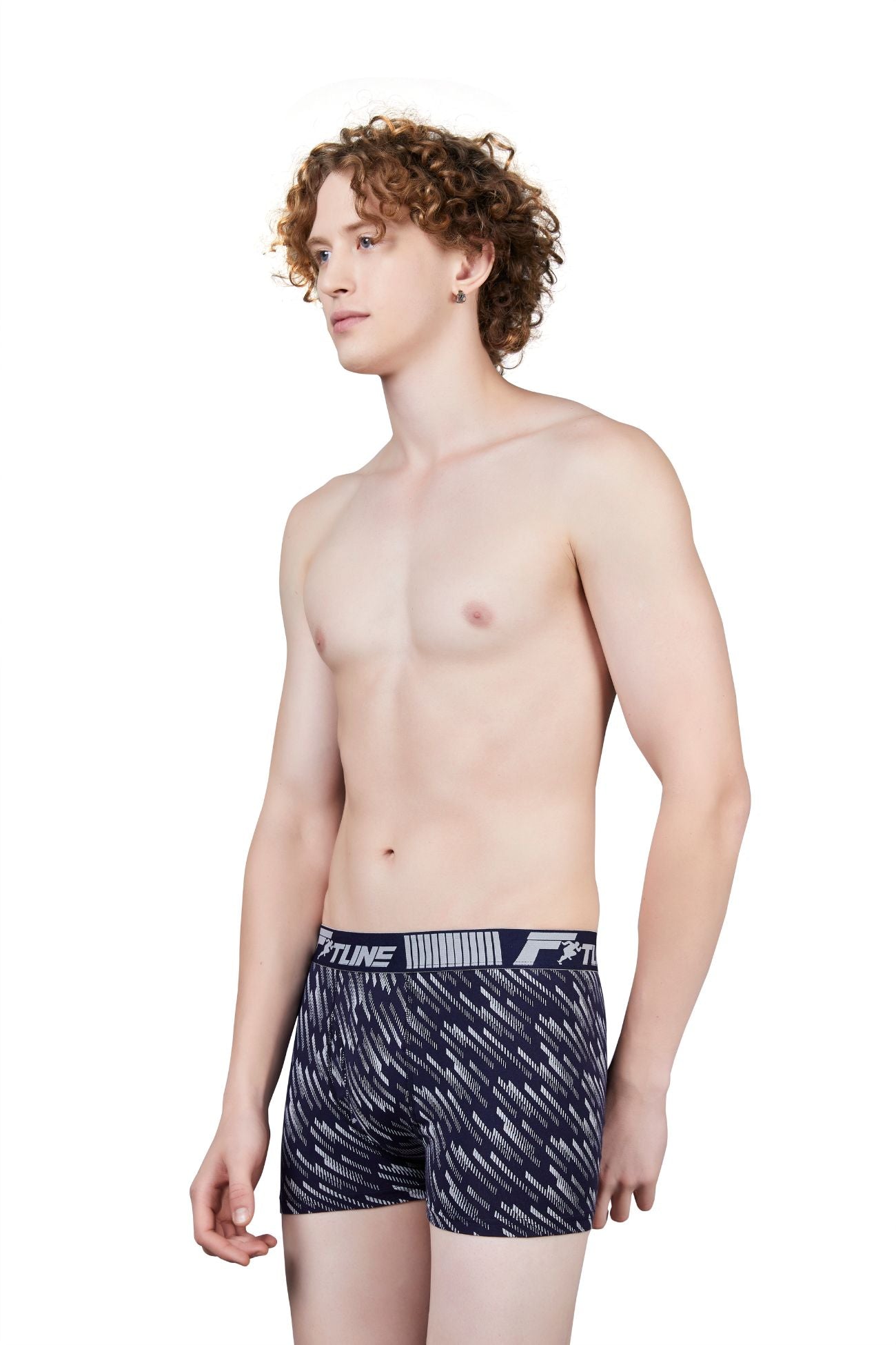 Shera Fitline Elastane super soft & breathable Printed Trunks