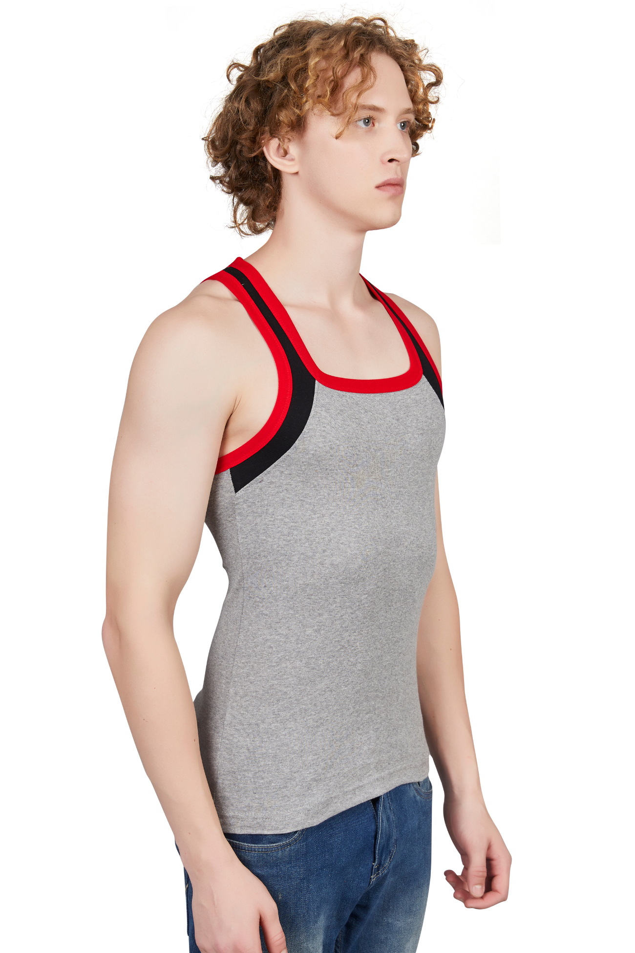 Shera Fitline Pure Cotton Gym wear Vest