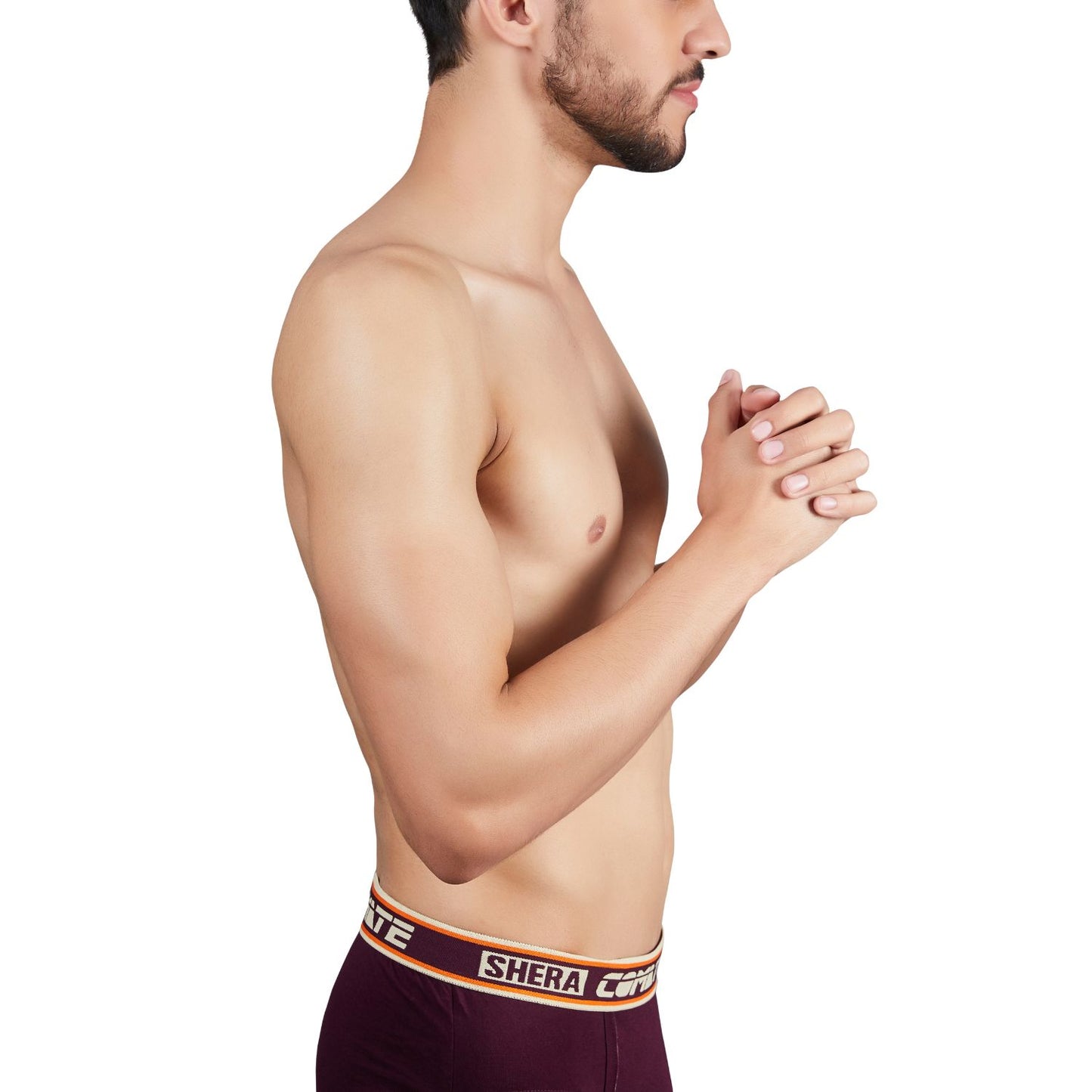 Shera Comate Pure Cotton Super Soft & Breathable Solid Hi Cut Brief