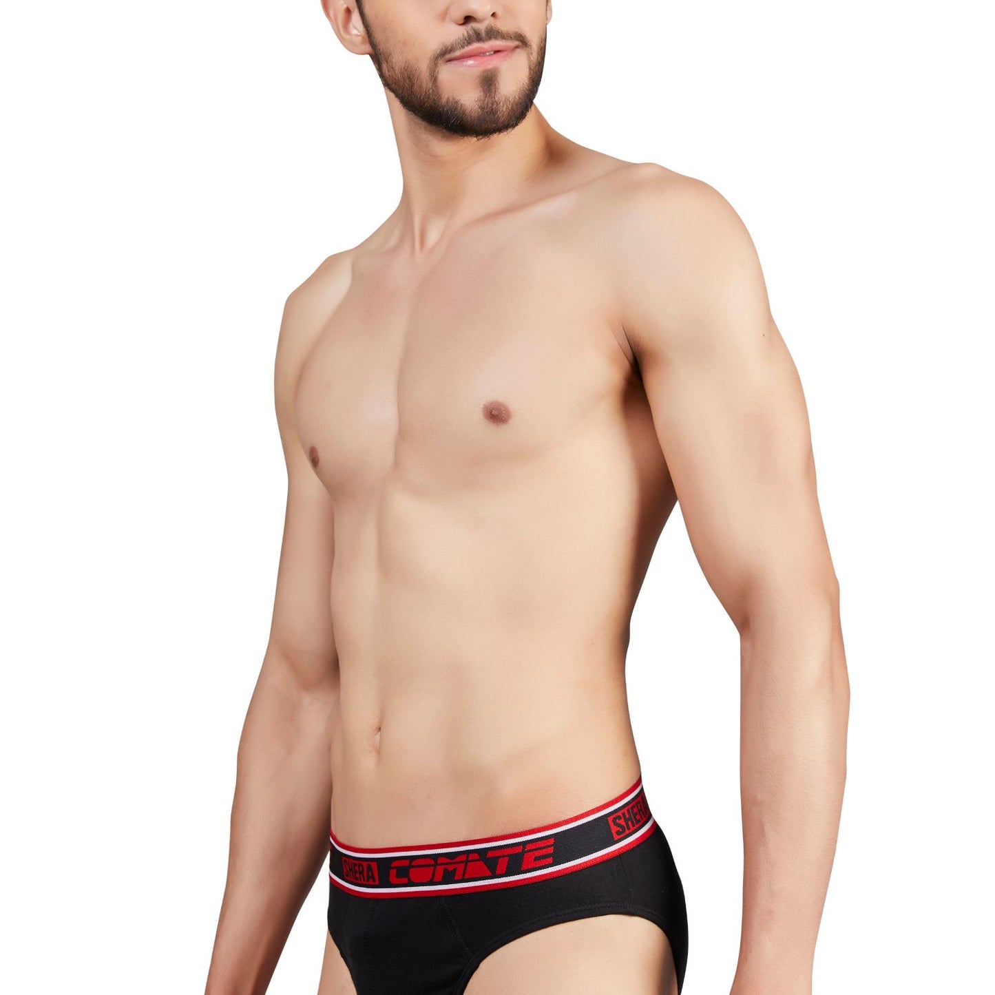 Shera Comate Pure Cotton Super Soft & Breathable Solid Hi Cut Brief