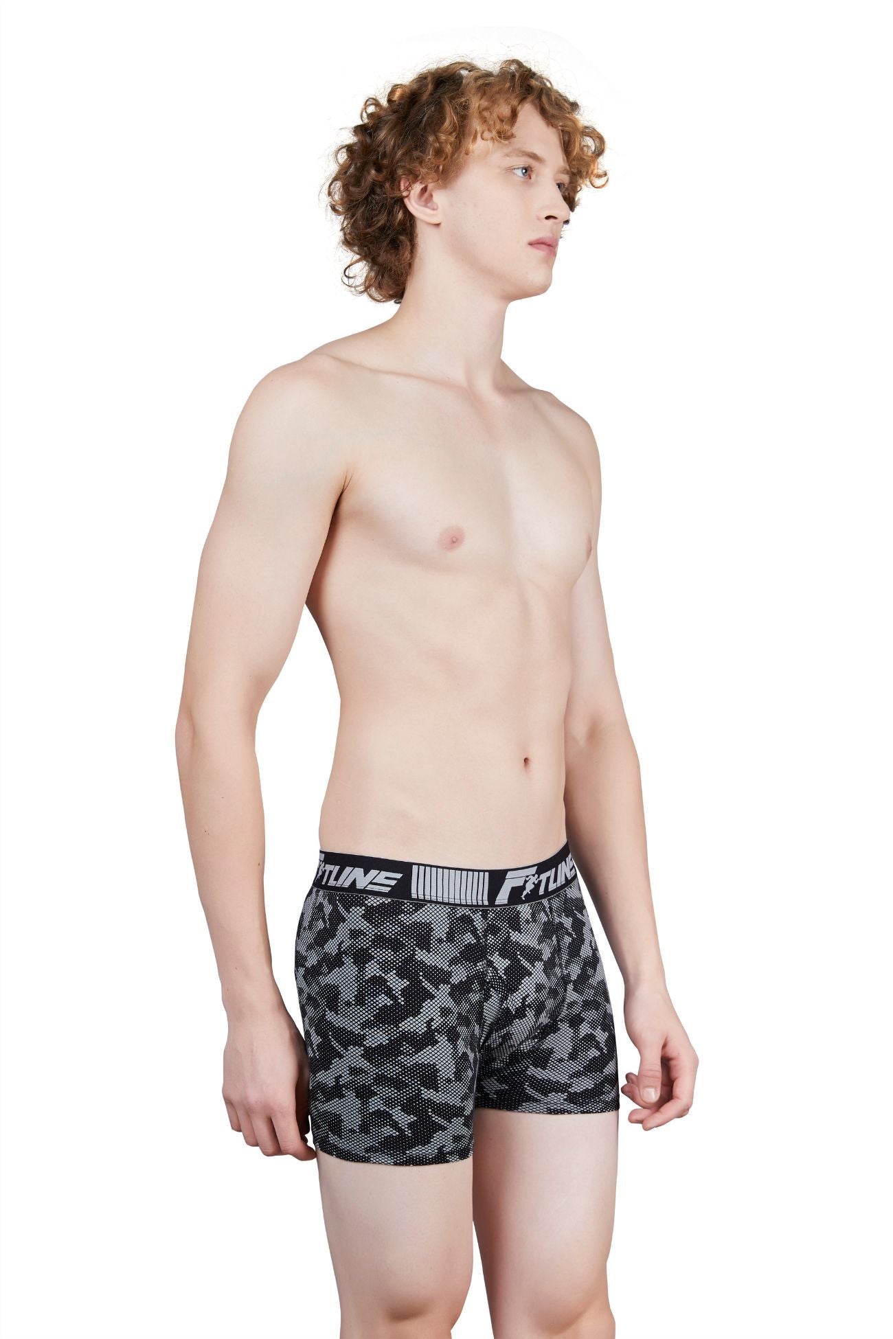 Shera Fitline Elastane super soft & breathable Printed Trunks