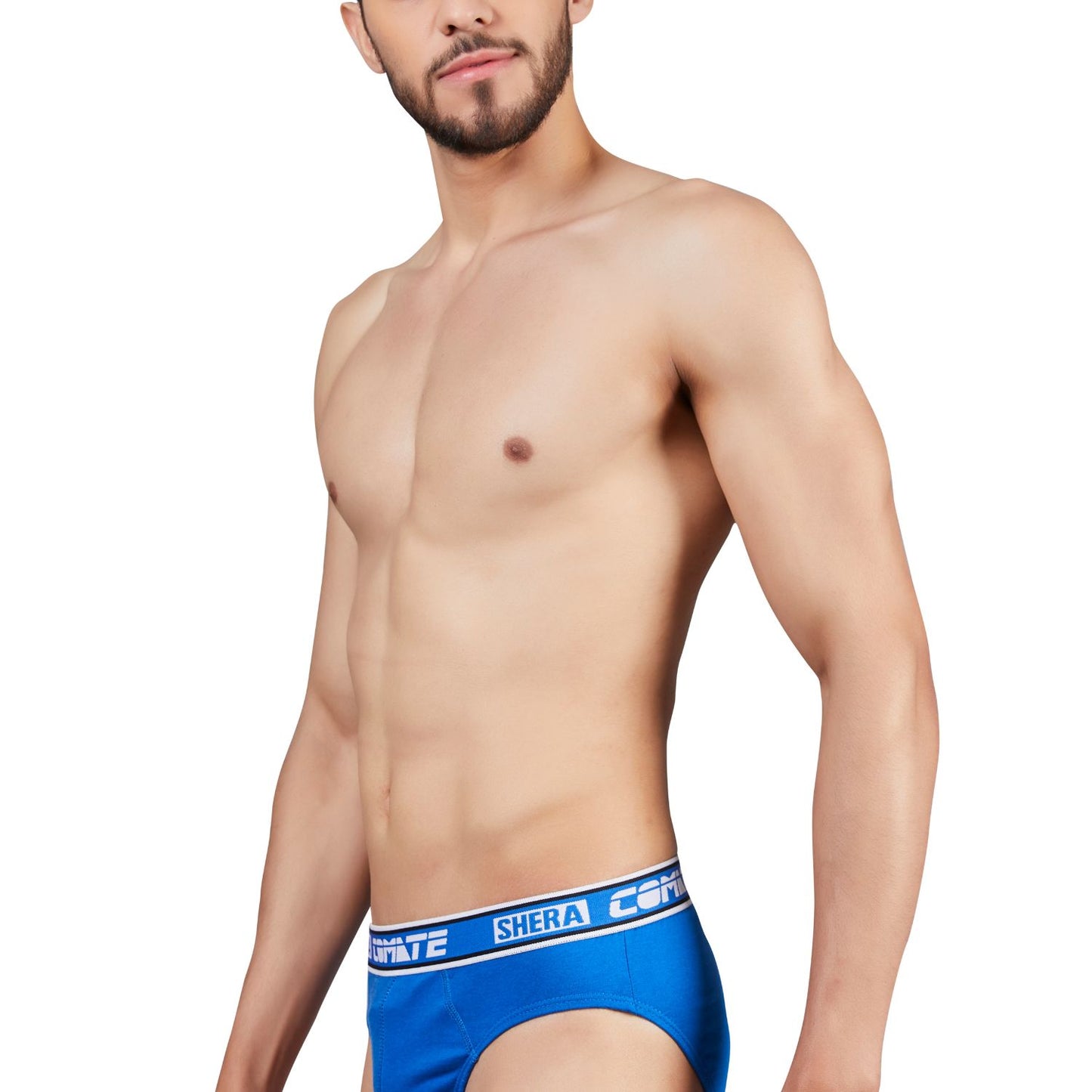 Shera Comate Pure Cotton Super Soft & Breathable Solid Hi Cut Brief