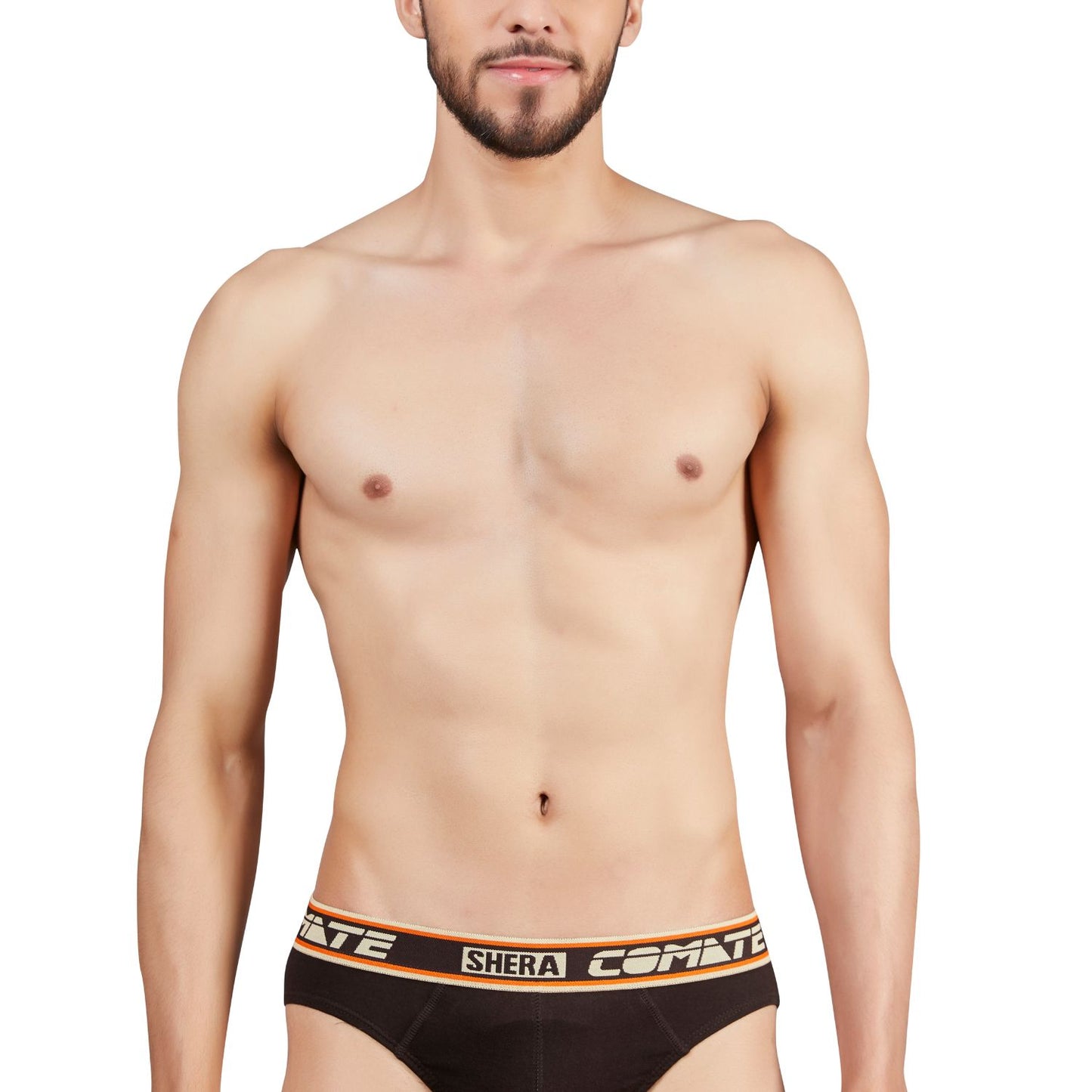 Shera Comate Pure Cotton Super Soft & Breathable Solid Hi Cut Brief
