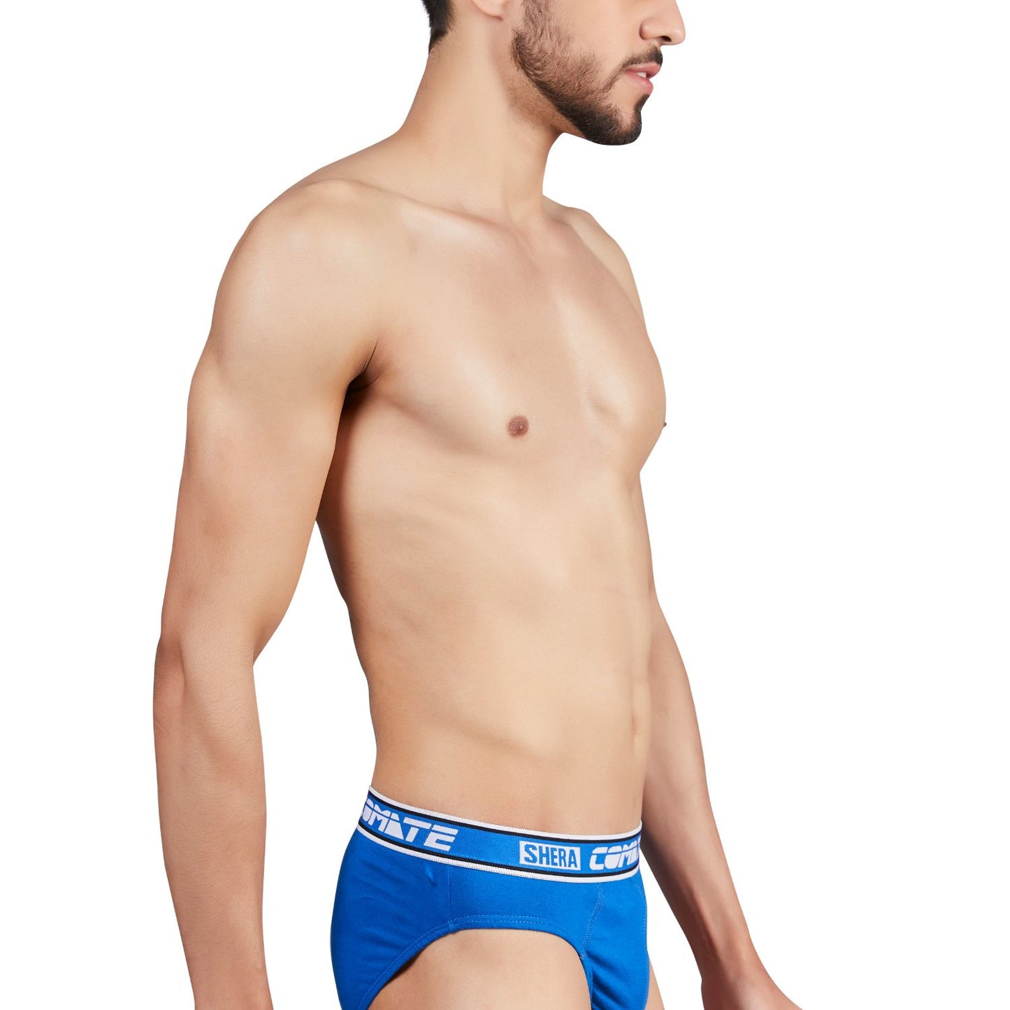 Shera Comate Pure Cotton Super Soft & Breathable Solid Hi Cut Brief