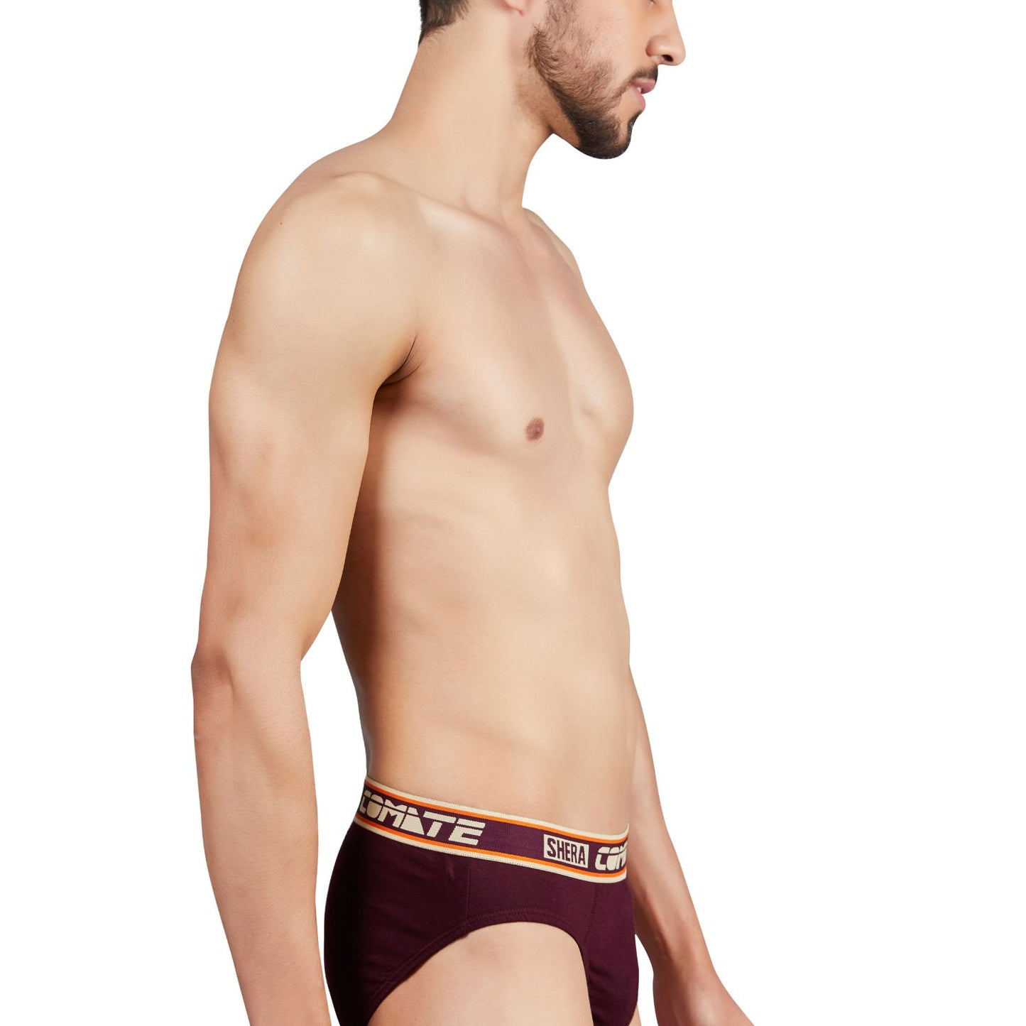 Shera Comate Pure Cotton Super Soft & Breathable Solid Hi Cut Brief