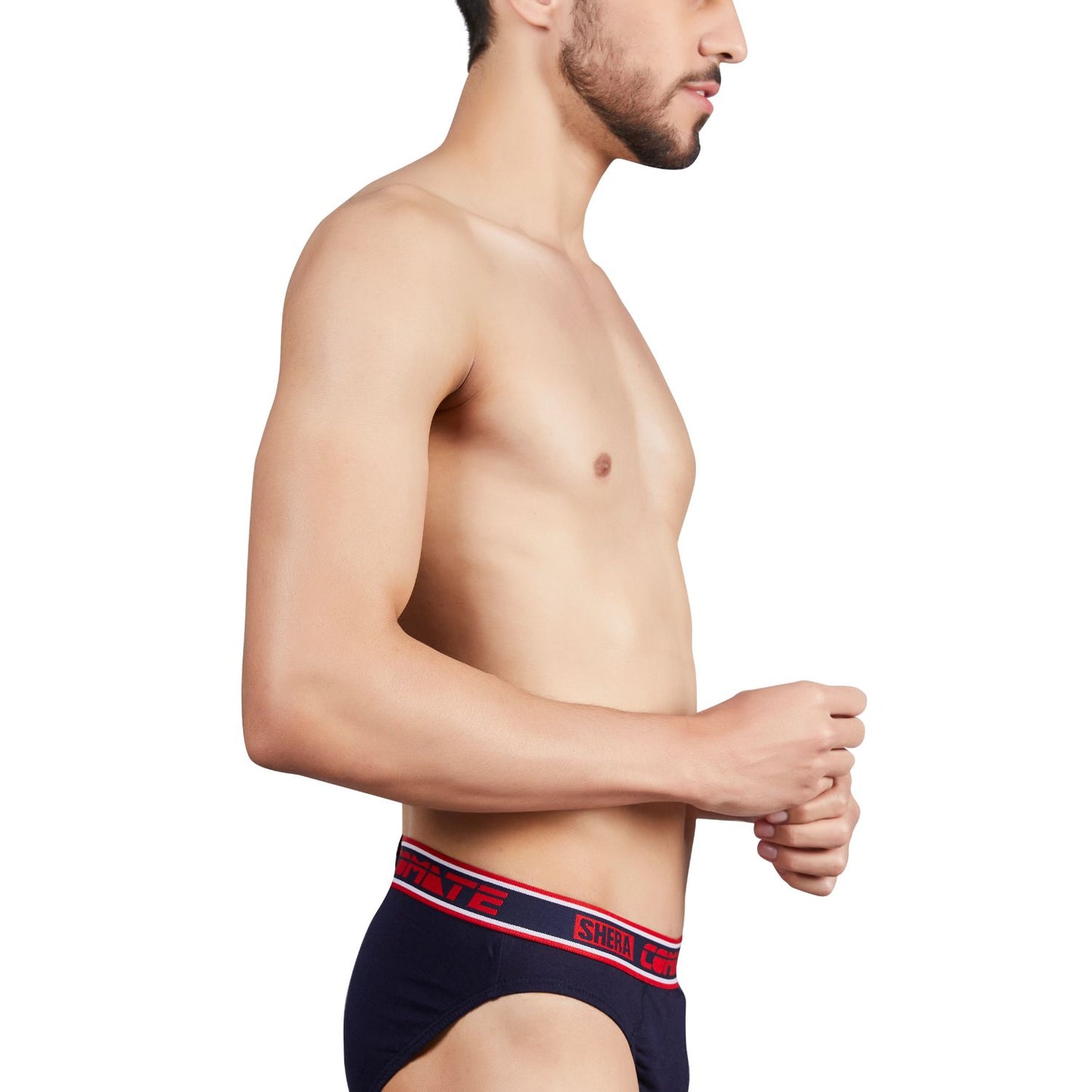 Shera Comate Pure Cotton Super Soft & Breathable Solid Hi Cut Brief