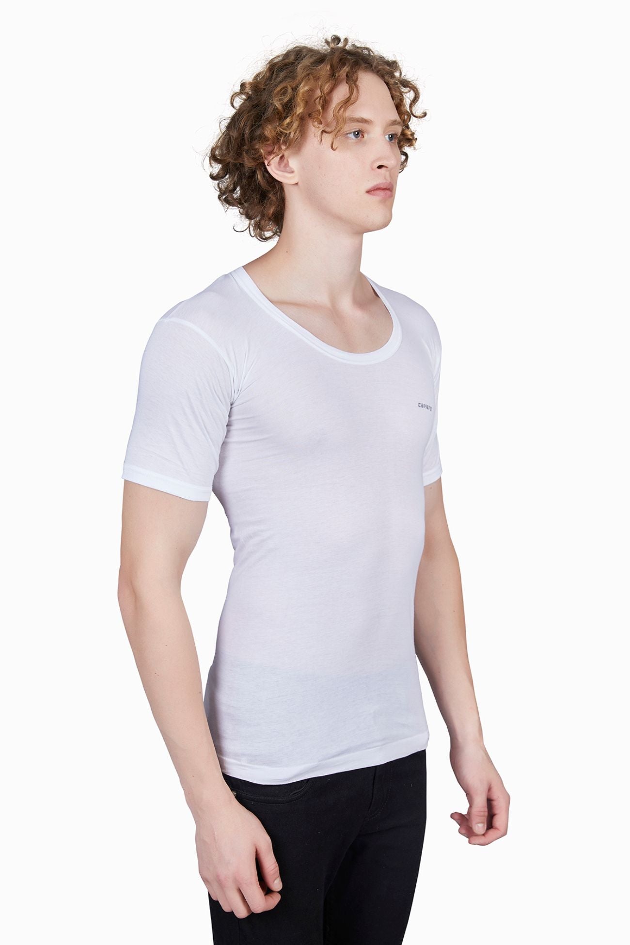 Shera Men's Cotton Half Sleeve Vest - Airflow Fabric, Lightweight and Comfortable