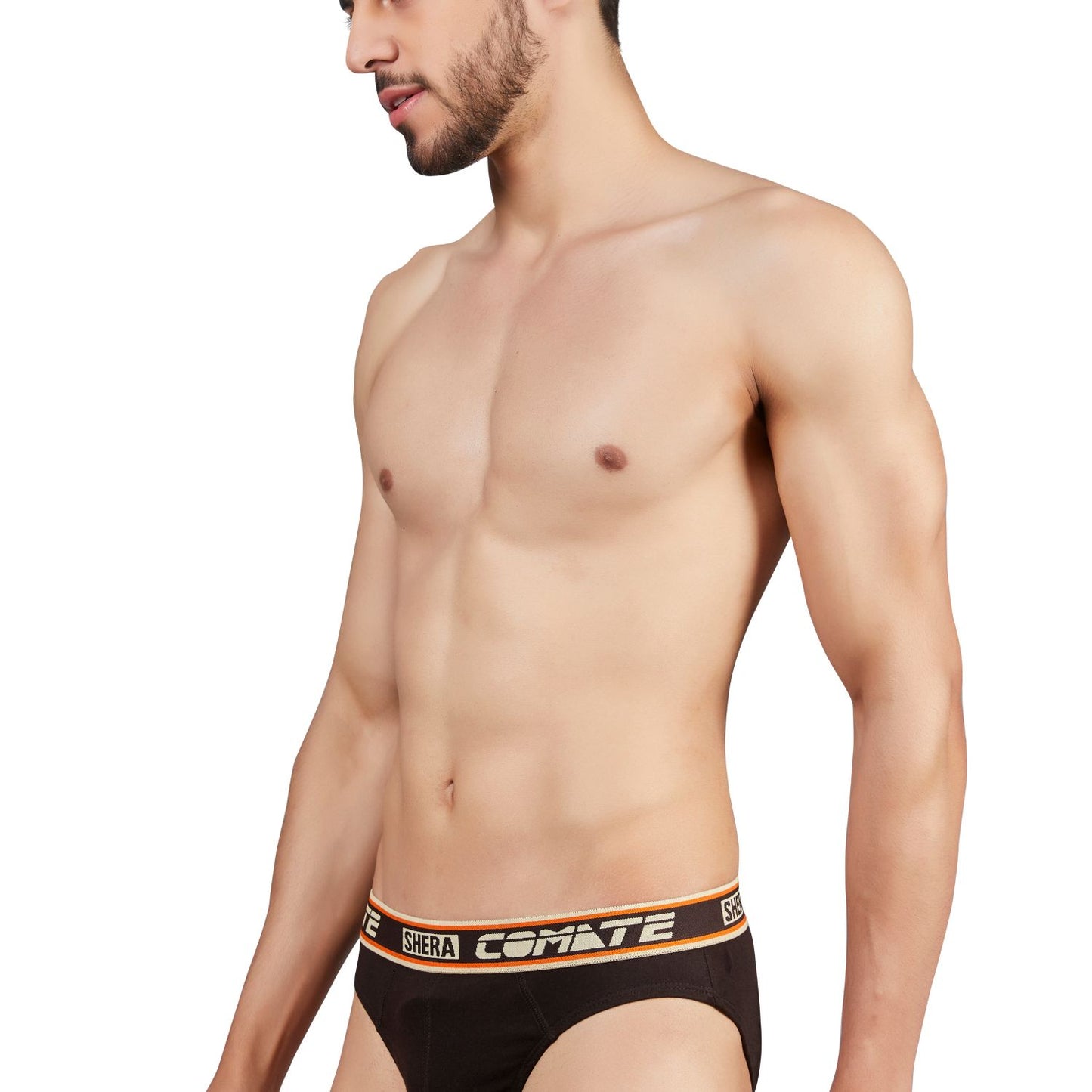 Shera Comate Pure Cotton Super Soft & Breathable Solid Hi Cut Brief