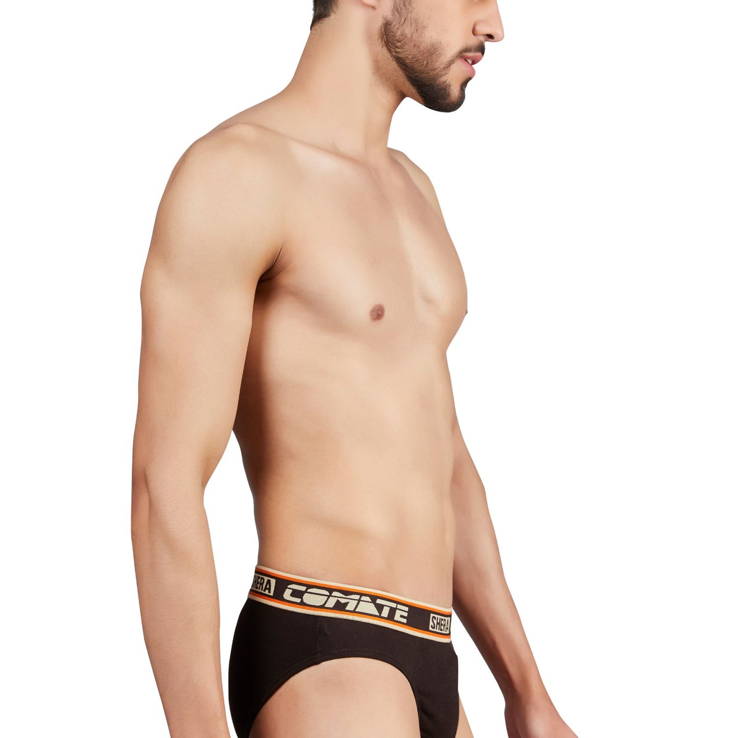 Shera Comate Pure Cotton Super Soft & Breathable Solid Hi Cut Brief