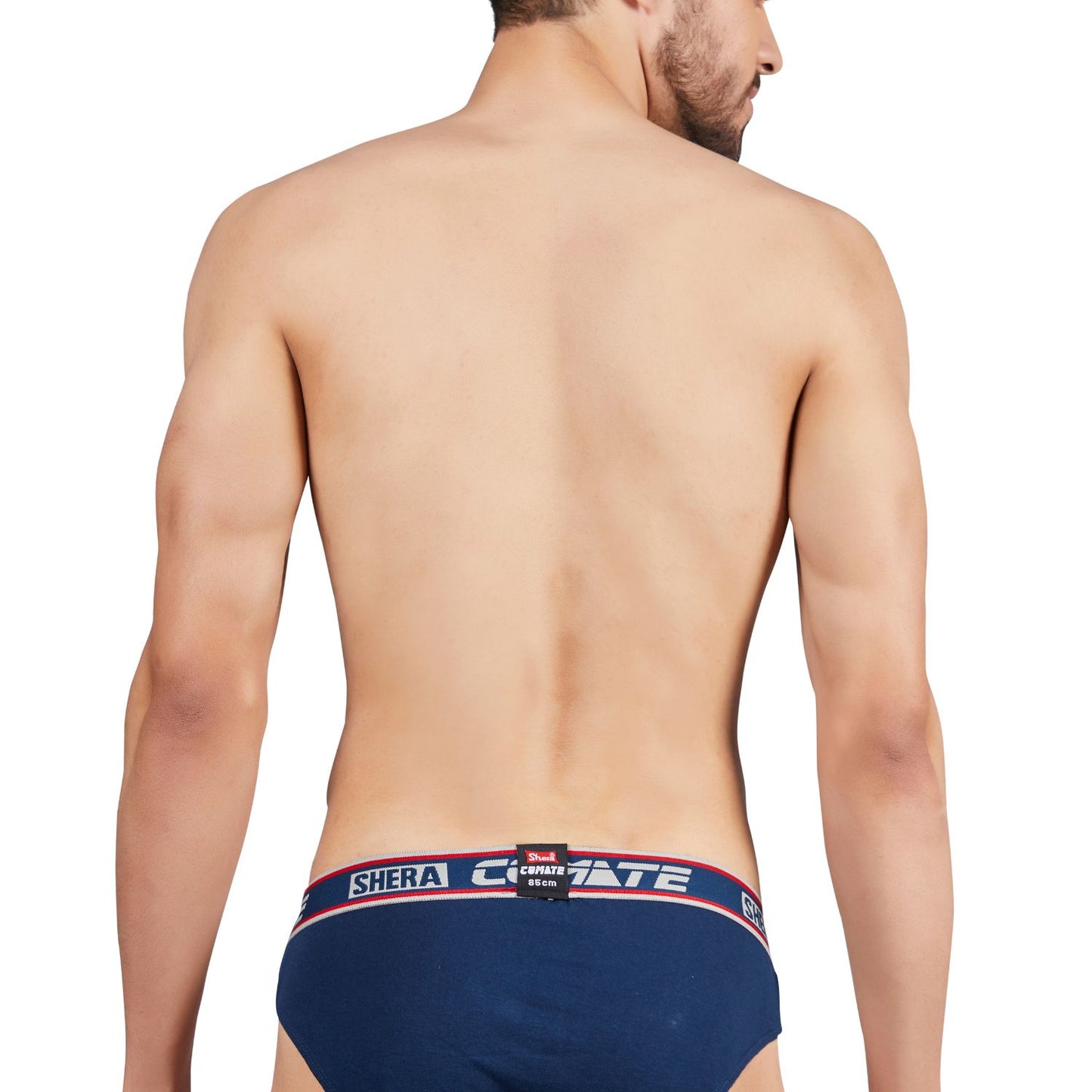 Shera Comate Pure Cotton Super Soft & Breathable Solid Hi Cut Brief