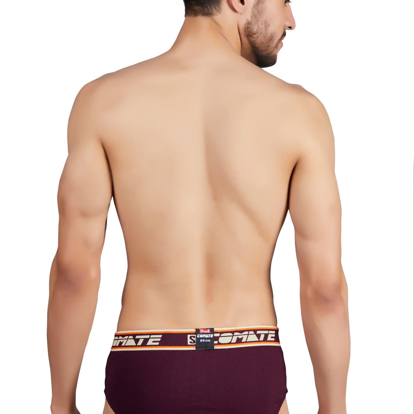Shera Comate Pure Cotton Super Soft & Breathable Solid Hi Cut Brief