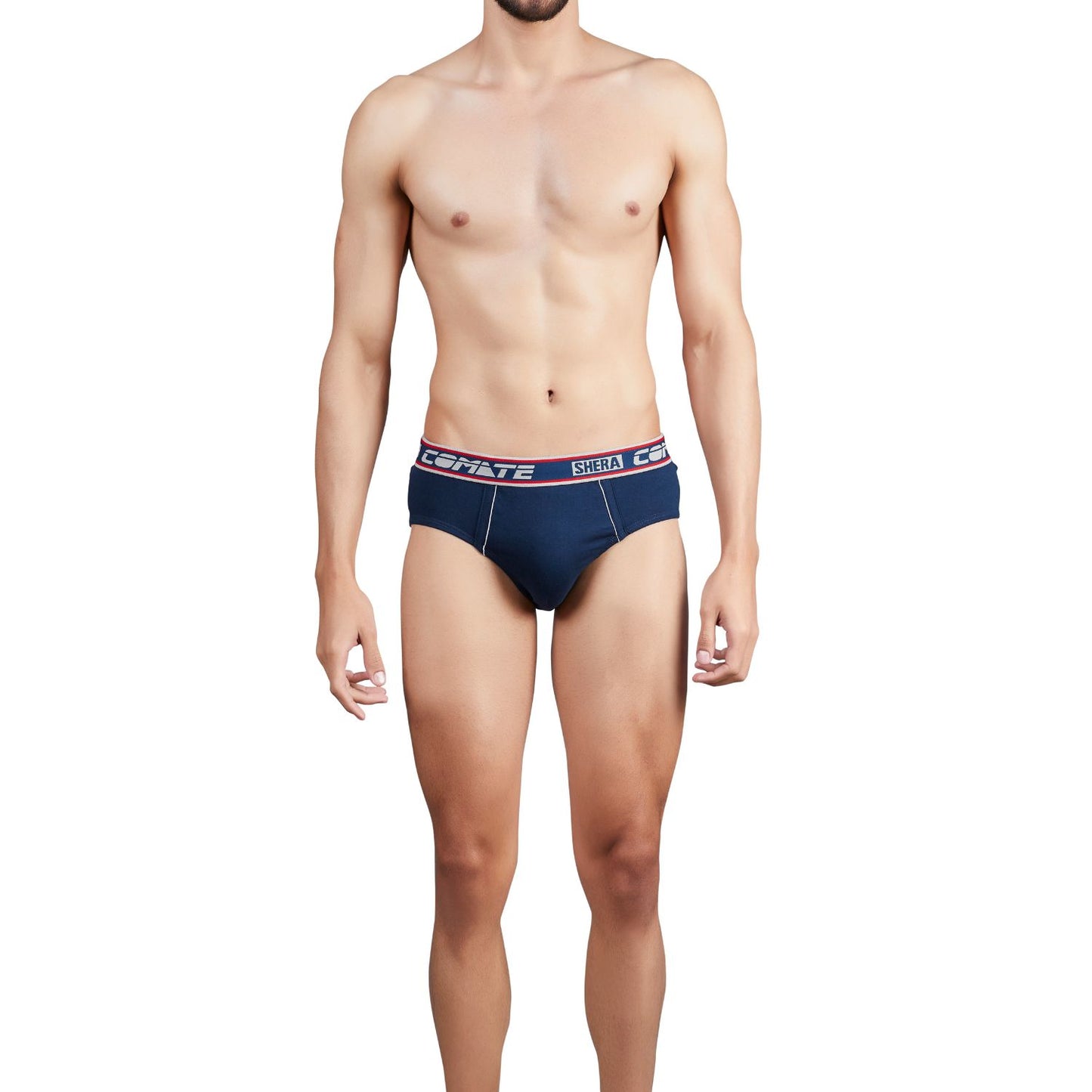 Shera Comate Pure Cotton Super Soft & Breathable Solid Hi Cut Brief