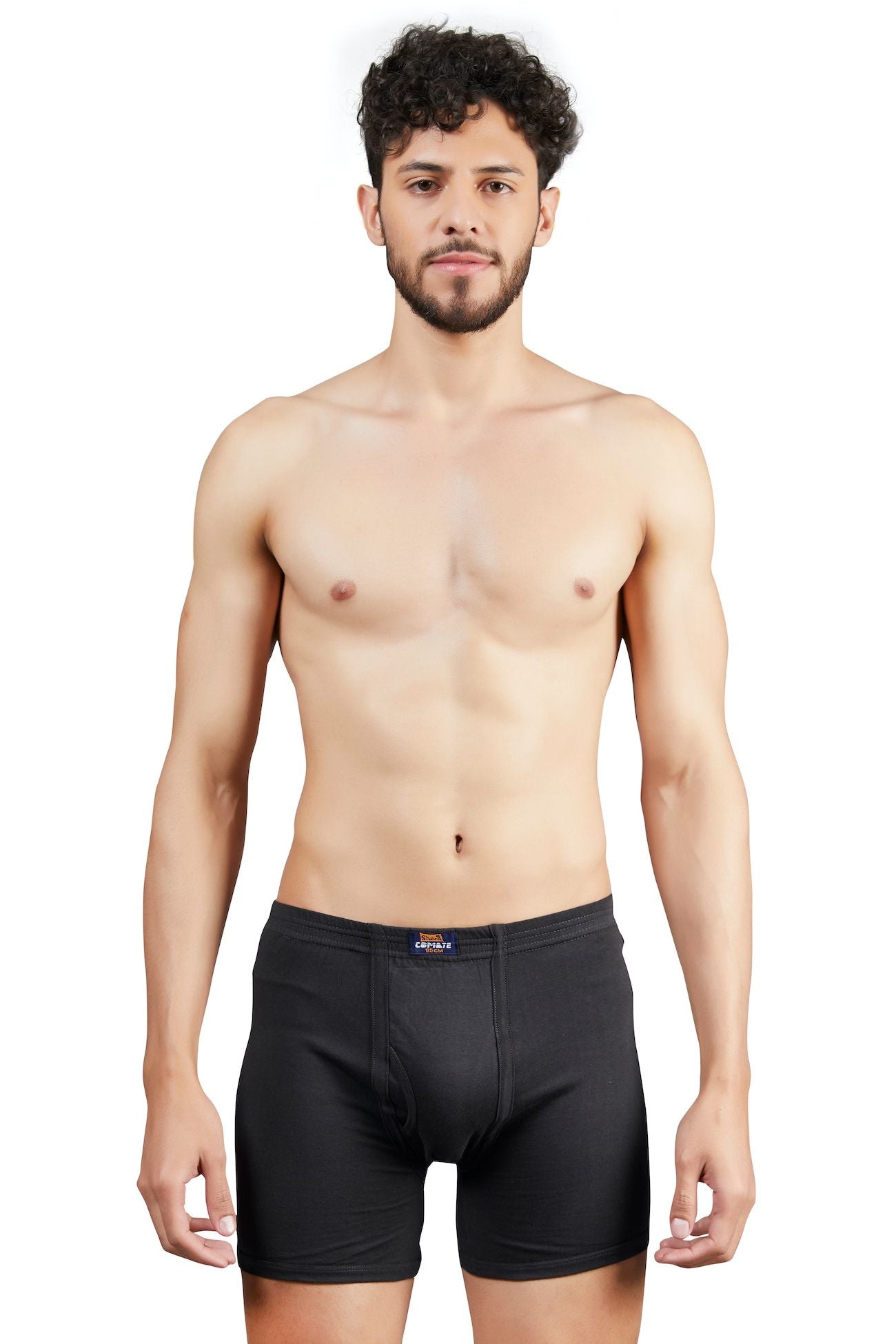 Comate Long Comate Pure Cotton Breathable, Super Soft Solid Long Trun
