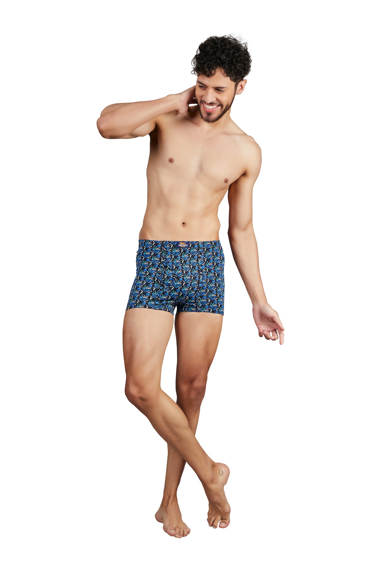 Shera Comate Long Comate Pure Cotton Super Soft & Breathable Printed MiniTrunk - Combo
