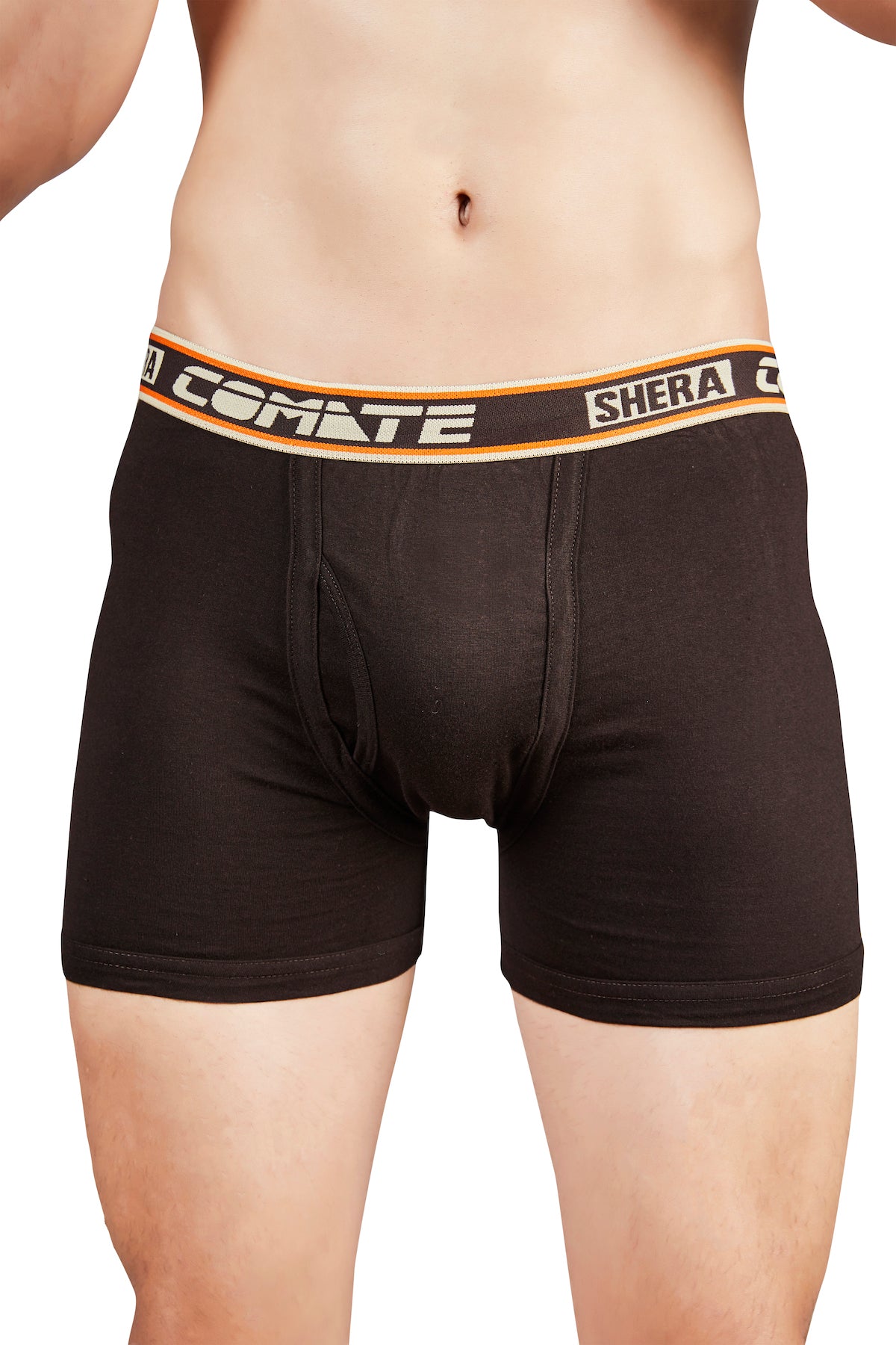 Shera Comate Long Pure Cotton Super Soft & Breathable Solid Long Trunk for Men