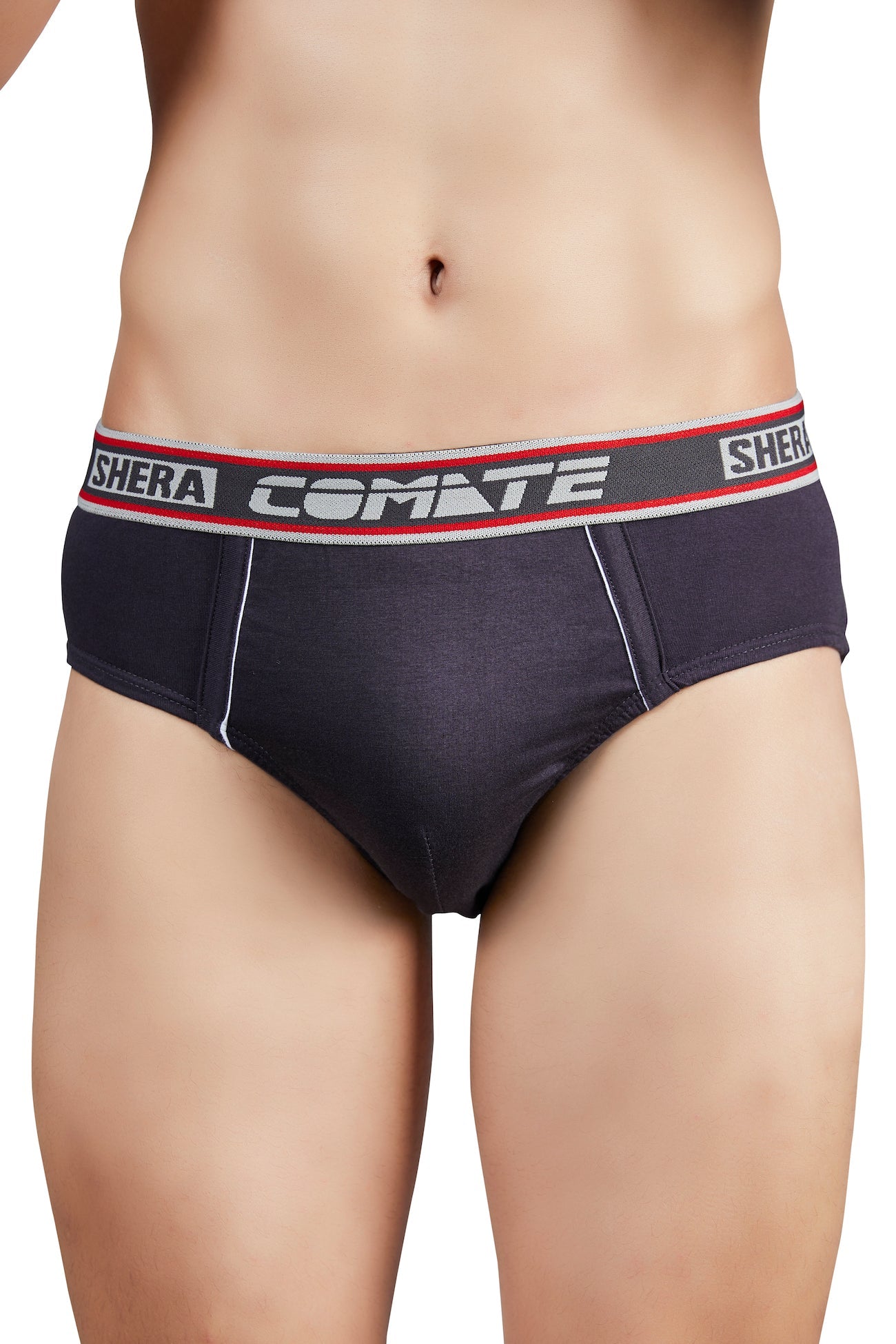 Shera Smart Cut Smart Pure Cotton Super Soft & Breathable Solid Cut Brief