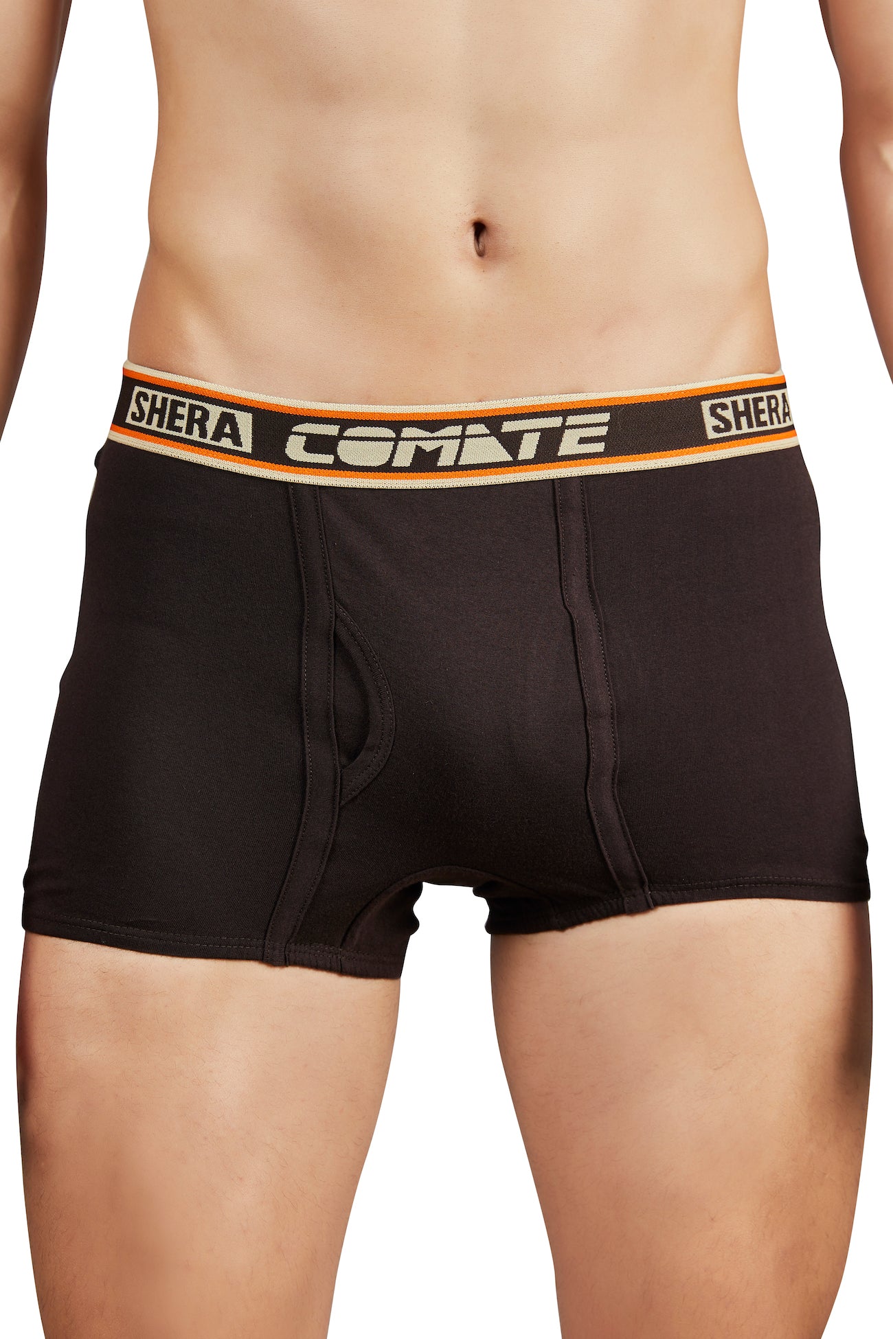 Shera Comate Pure Cotton Super Soft & Breathable Solid Mini Trunks