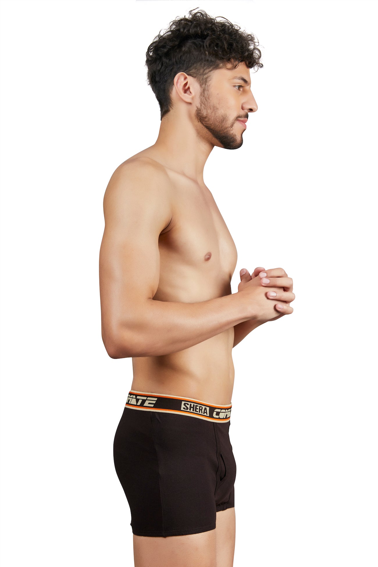 Shera Comate Pure Cotton Super Soft & Breathable Solid Mini Trunks