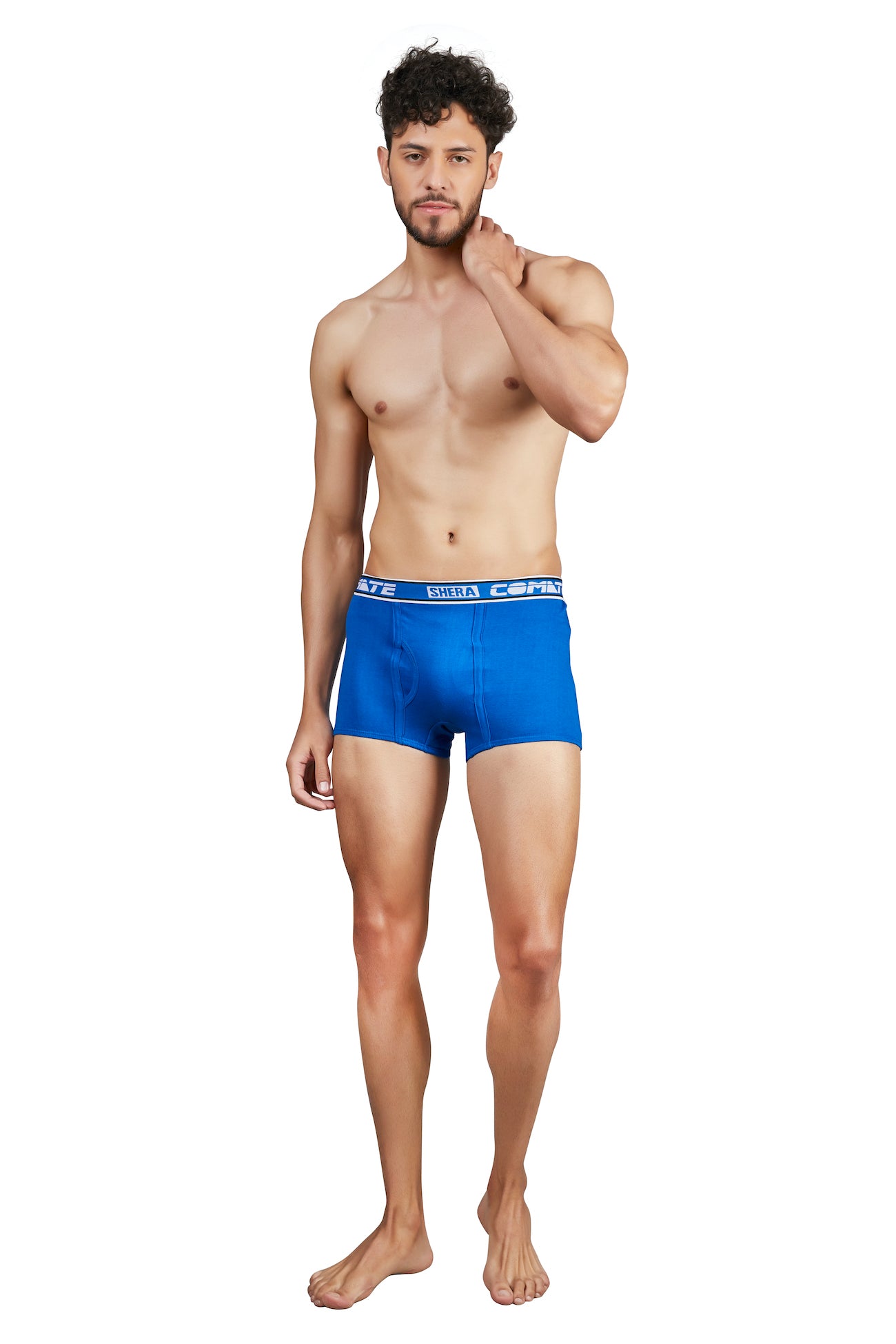 Shera Comate Pure Cotton Super Soft & Breathable Solid Mini Trunks