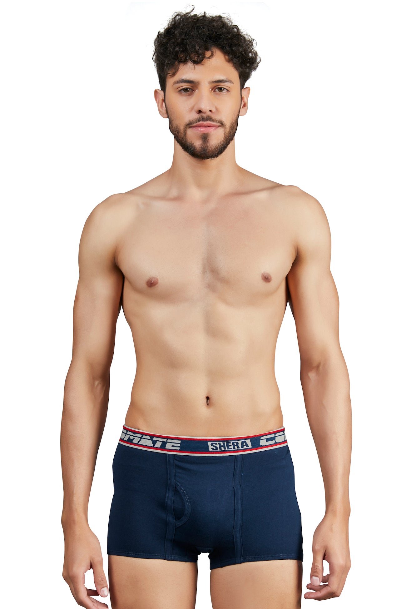 Shera Comate Pure Cotton Super Soft & Breathable Solid Mini Trunks