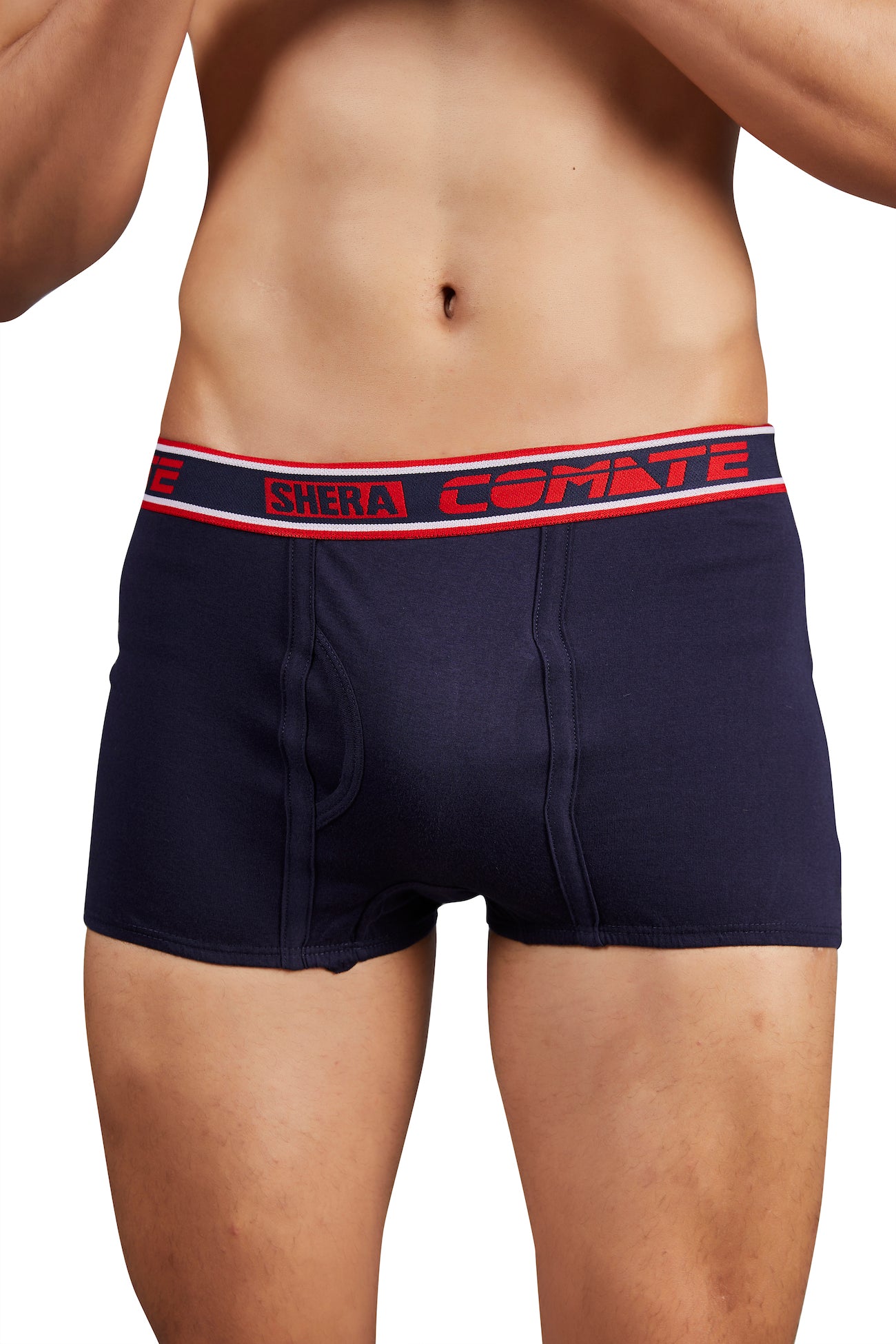 Shera Comate Pure Cotton Super Soft & Breathable Solid Mini Trunks