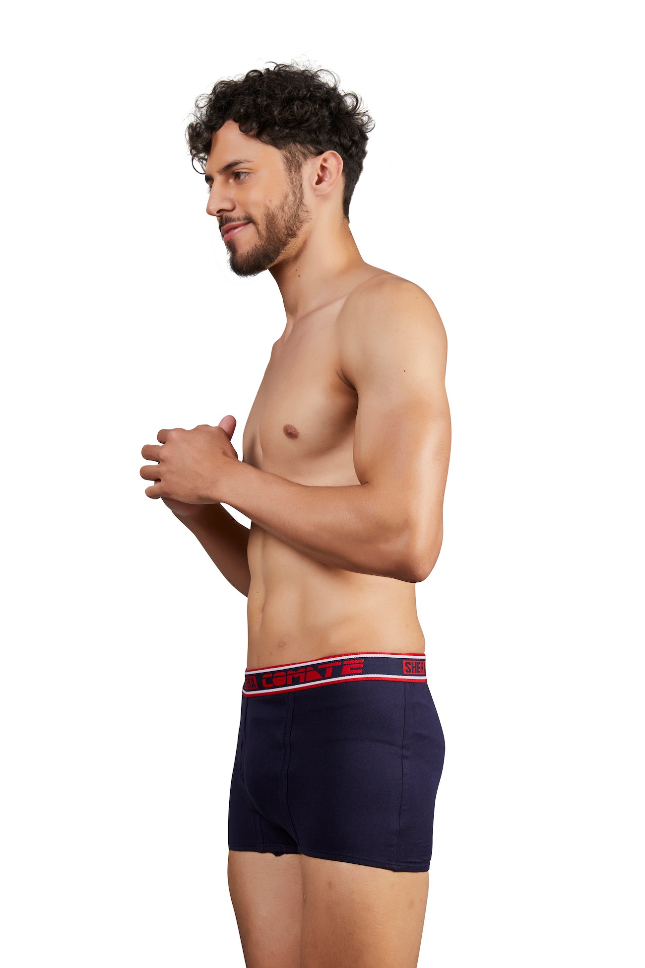 Shera Comate Pure Cotton Super Soft & Breathable Solid Mini Trunks