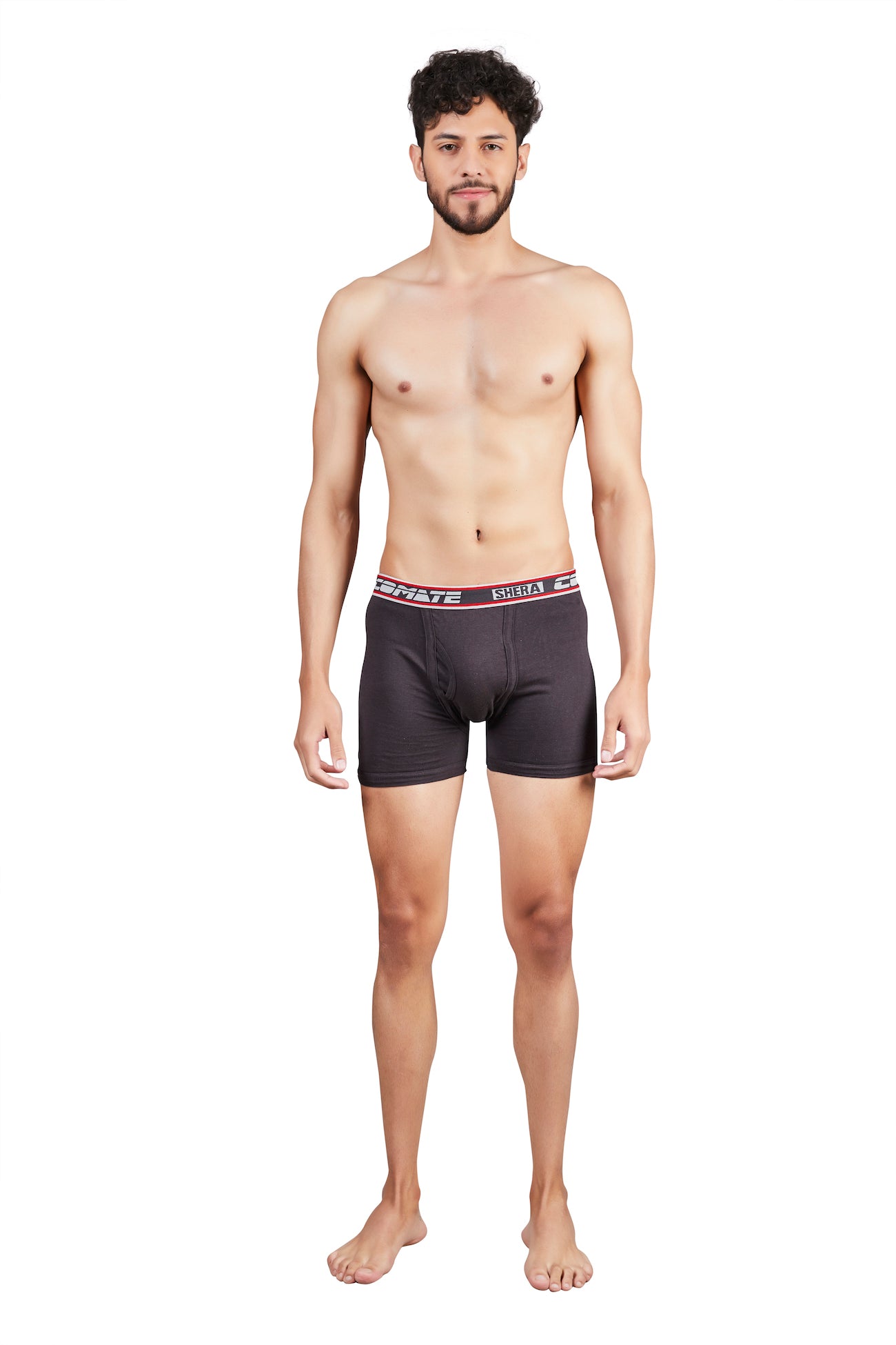 Shera Comate Long Pure Cotton Super Soft & Breathable Solid Long Trunk for Men