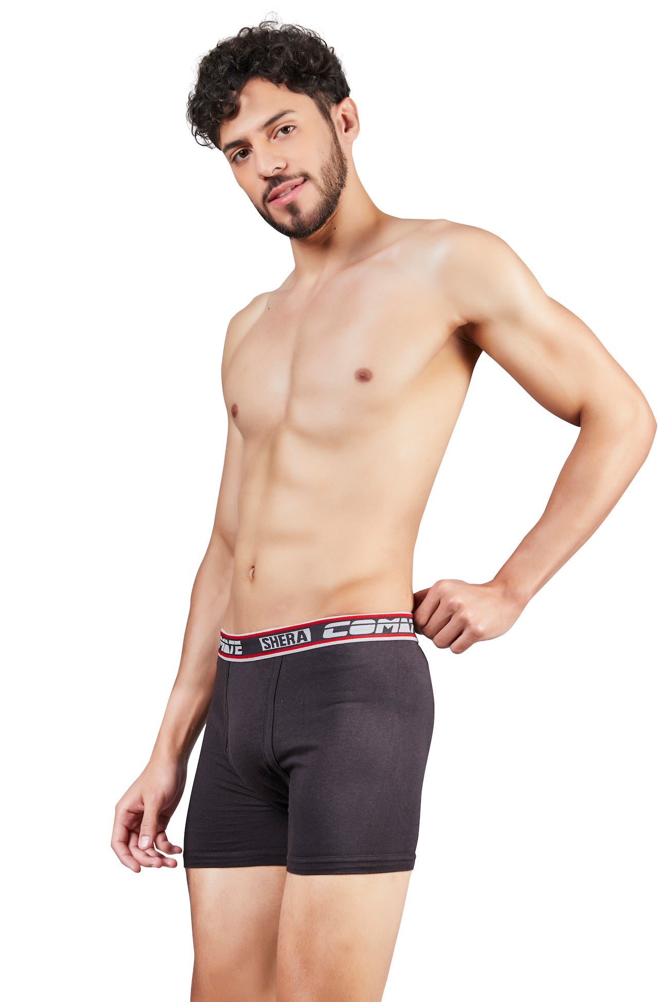 Shera Comate Long Pure Cotton Super Soft & Breathable Solid Long Trunk for Men